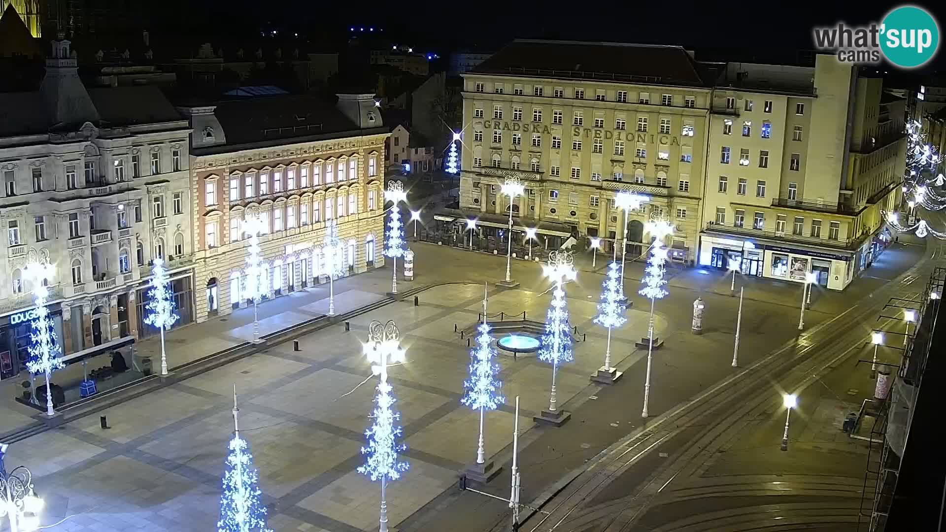 Webcam Zagreb – Plaza Ban Jelačić