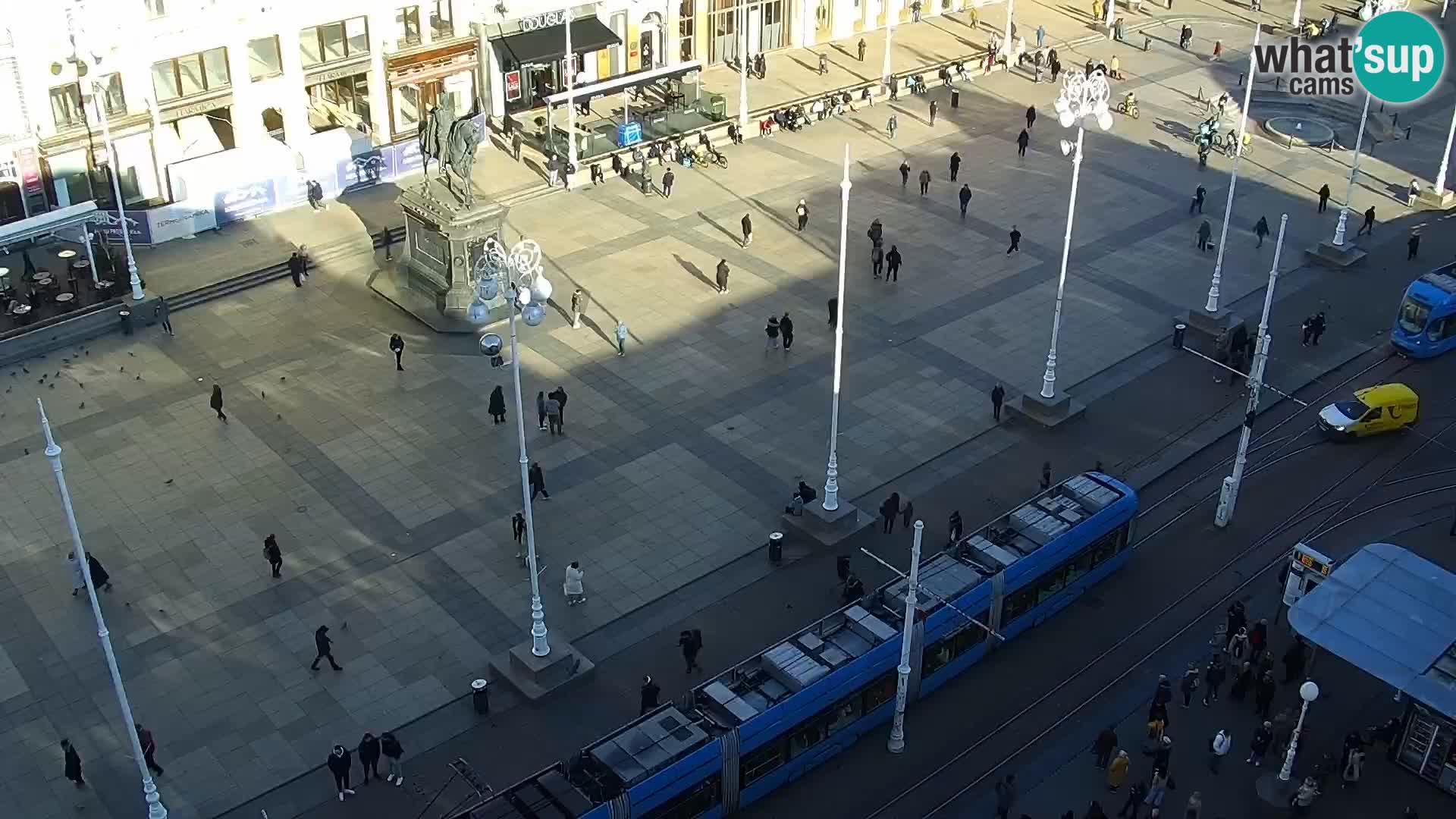 Zagreb – Bana Jelačića square panorama