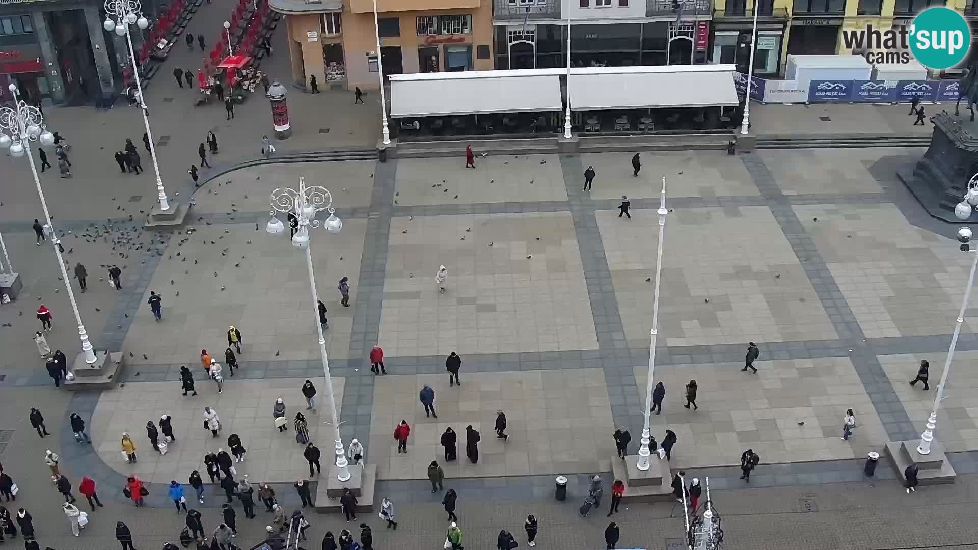 Webcam Zagreb – Ban Jelačić square