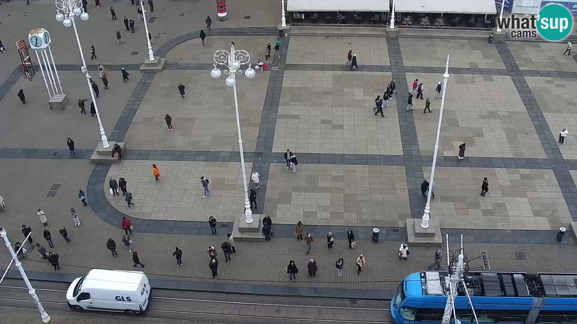 Zagreb – Bana Jelačića square panorama