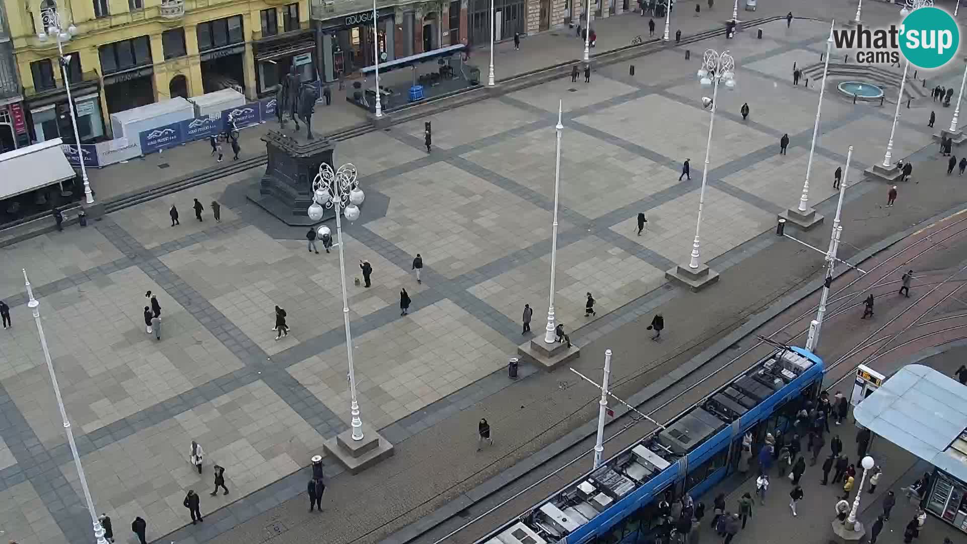 Webcam Zagreb – Ban Jelačić square