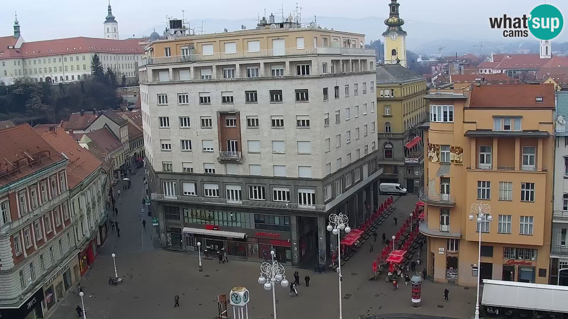 Webcam Zagreb – Ban Jelačić square