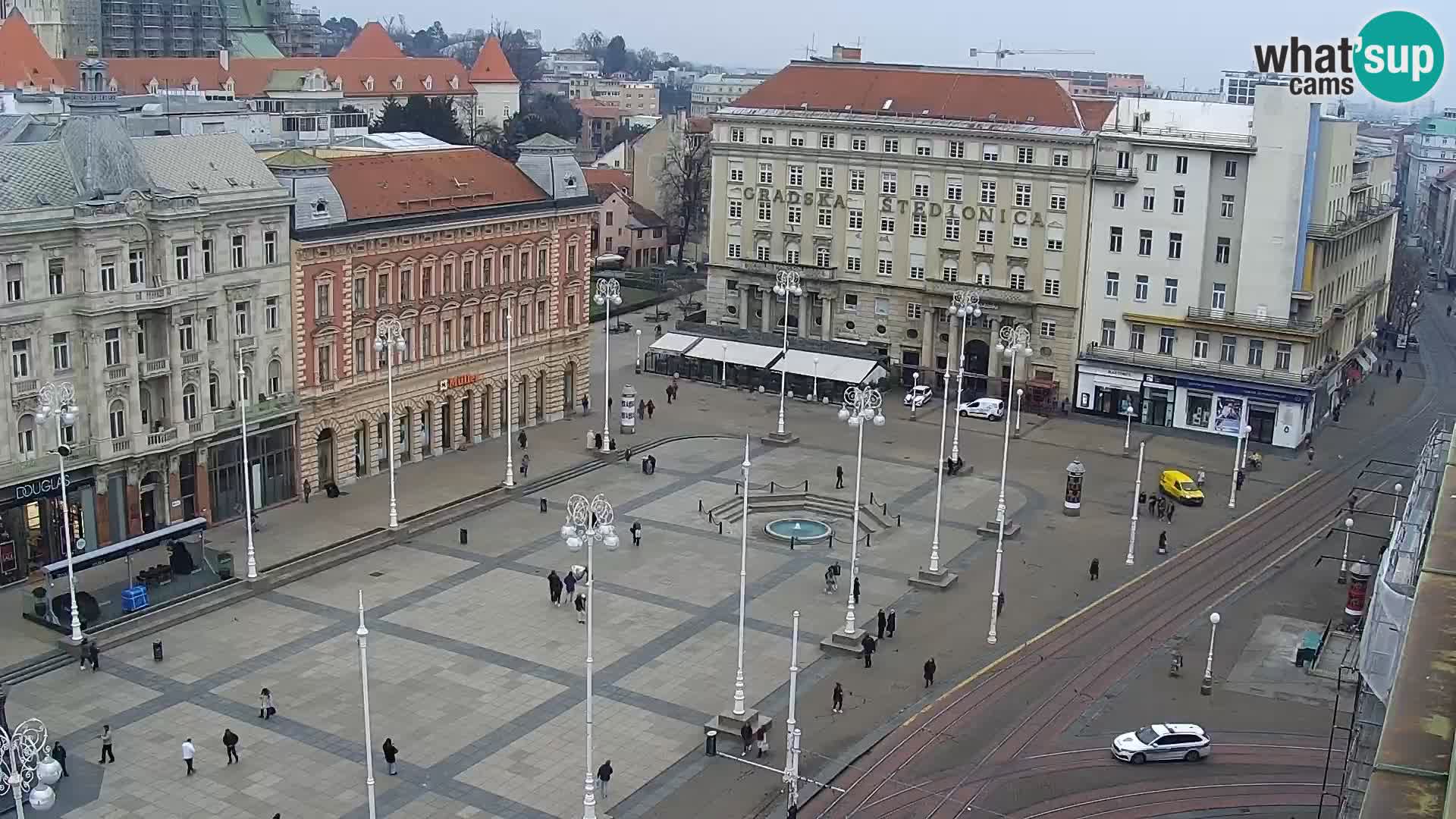 Webcam Zagreb – Ban Jelačić square