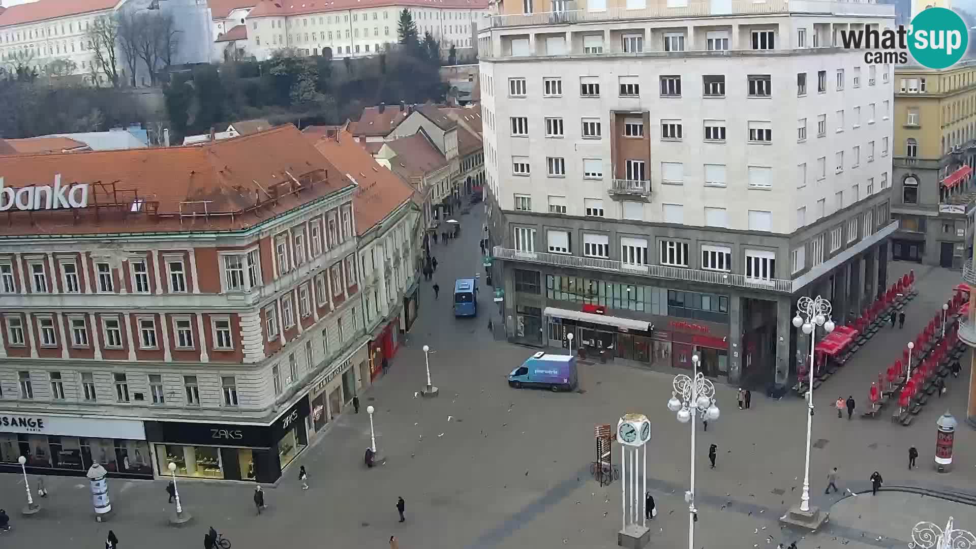 Webcam Zagreb – Ban Jelačić square