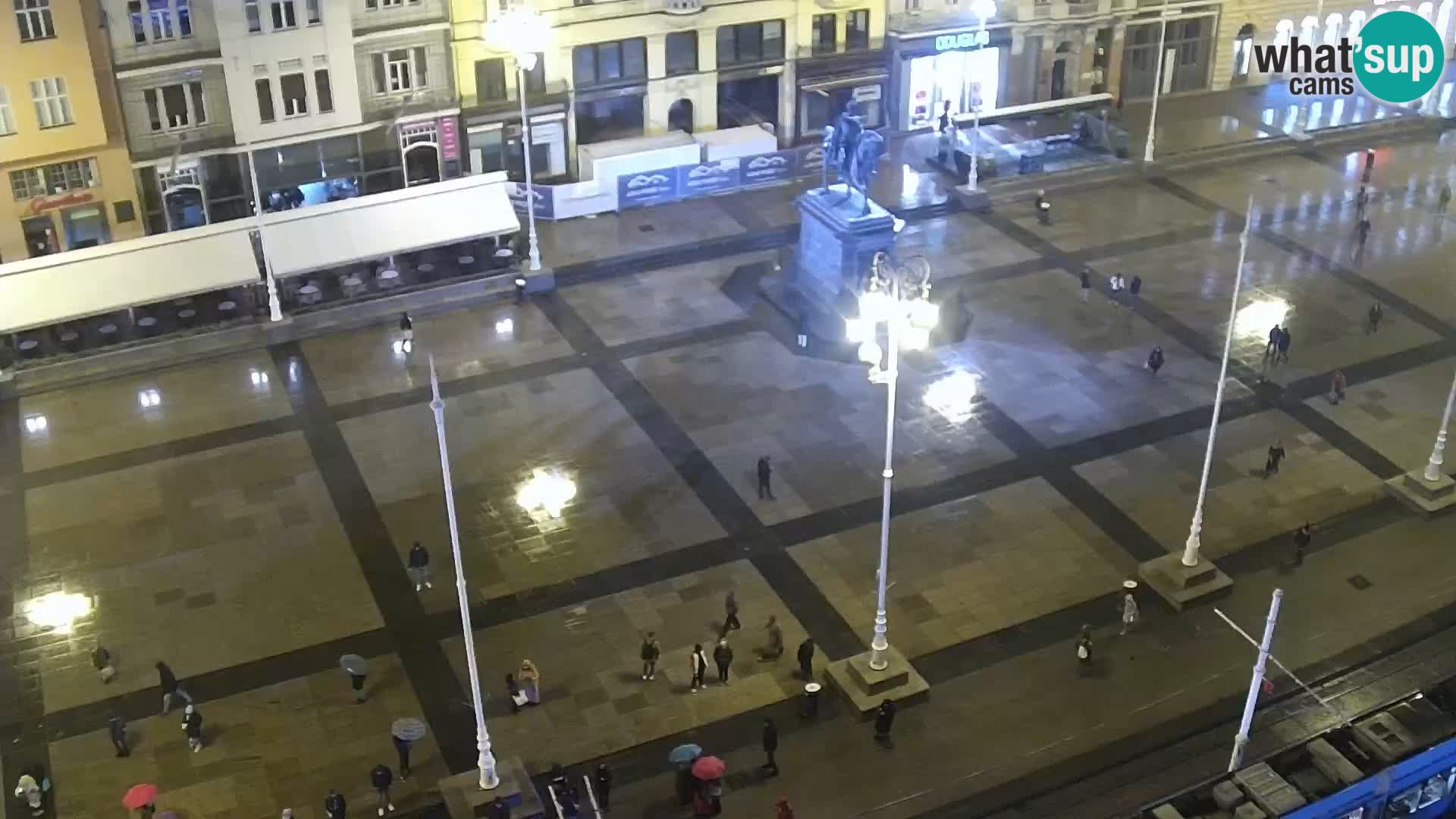 Zagreb – Bana Jelačića square panorama