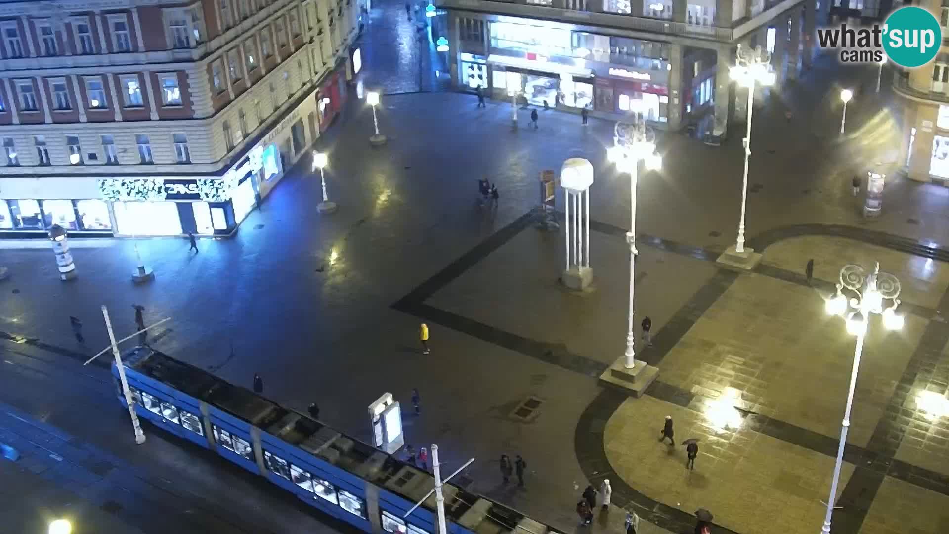 Ban Jelačić Platz  Live webcam Zagreb – Hotel Dubrovnik