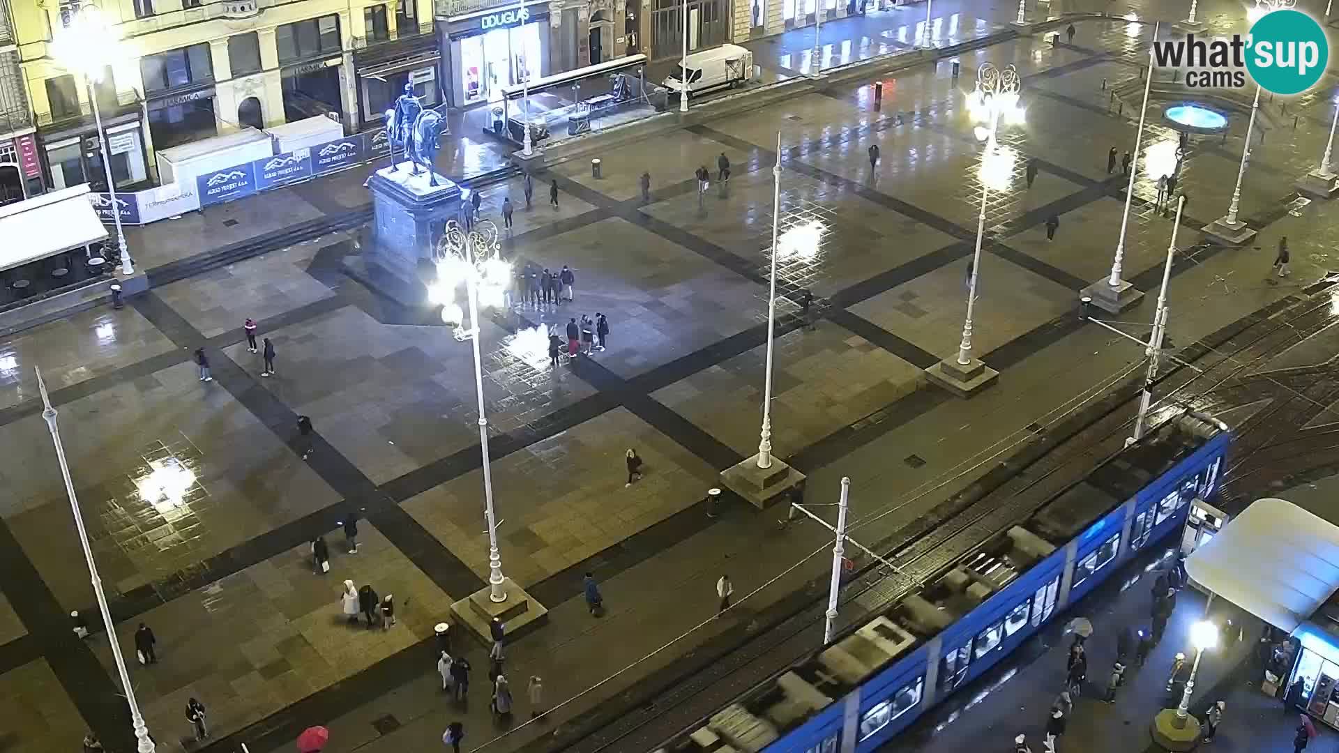 LIVE Webcam Zagreb Hotel Dubrovnik | Ban Jelačić square