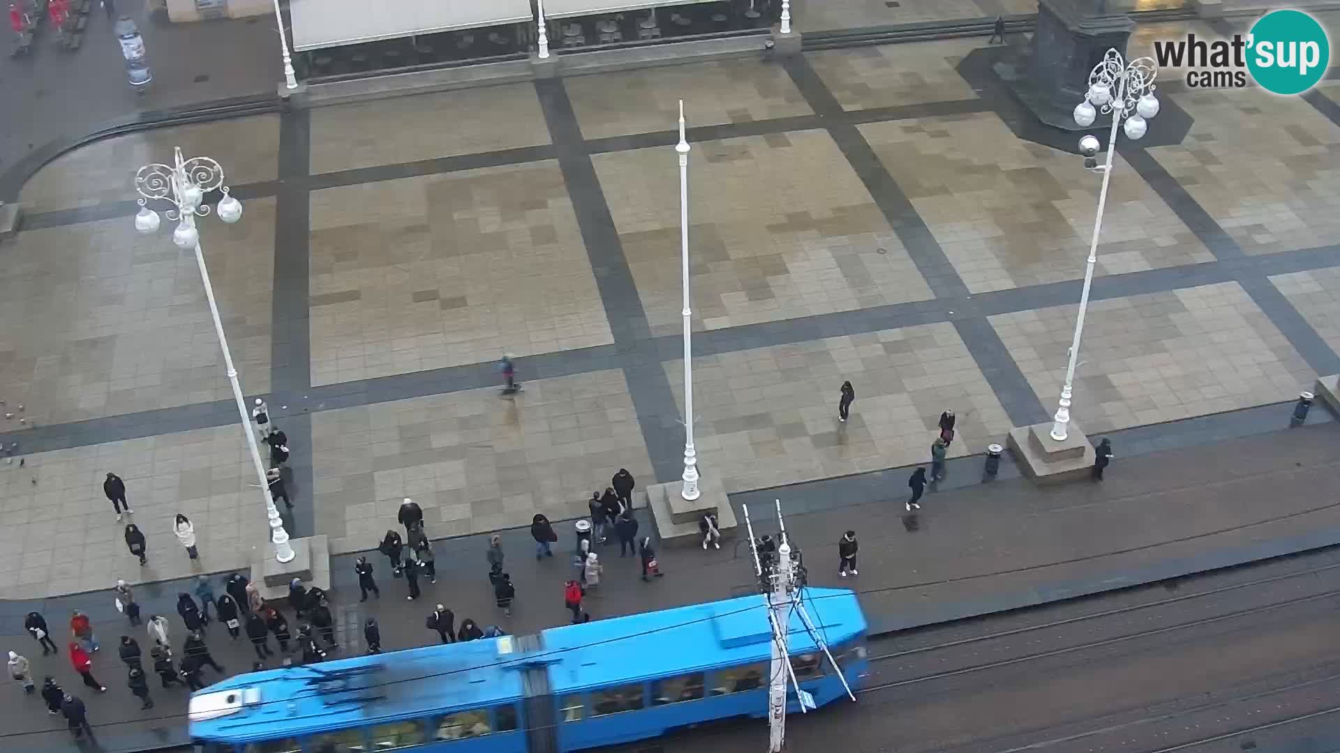 Webcam live Zagreb – Ban Jelačić Platz