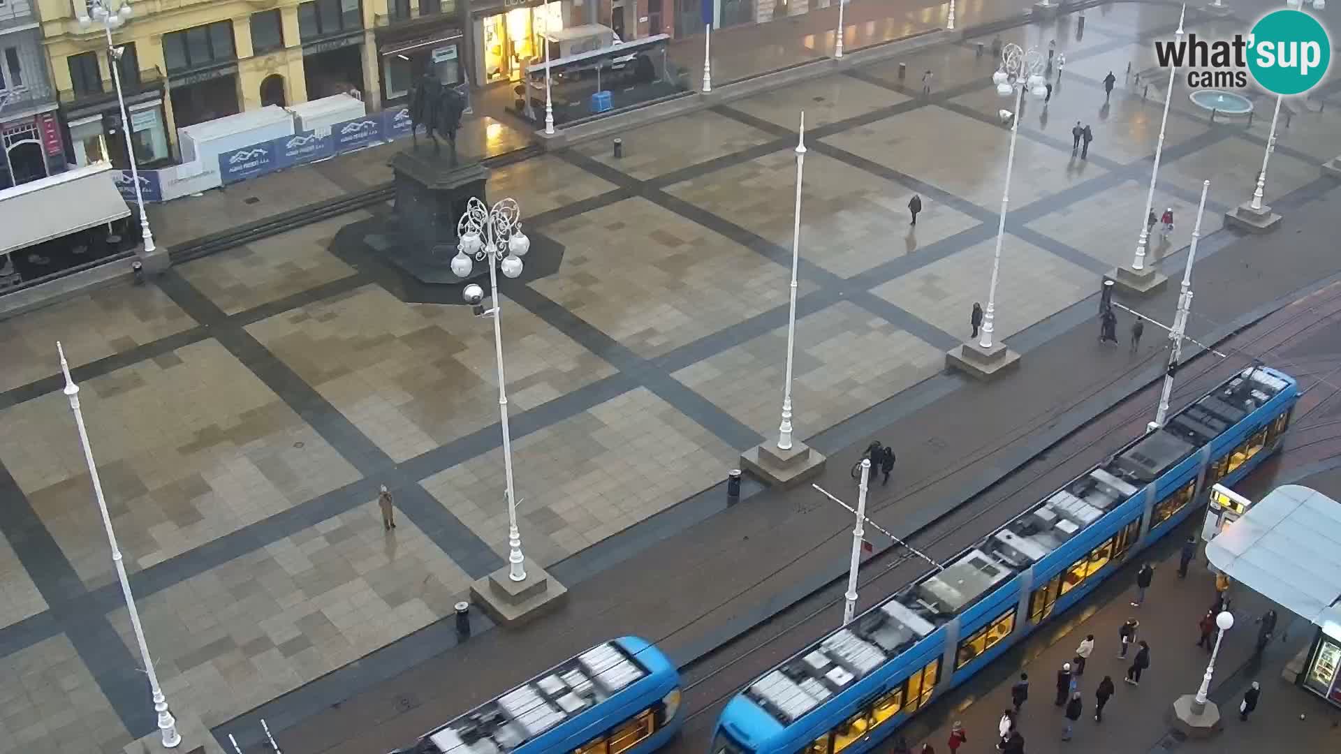 Piazza Ban Jelačić livecam Zagreb – Hotel Dubrovnik