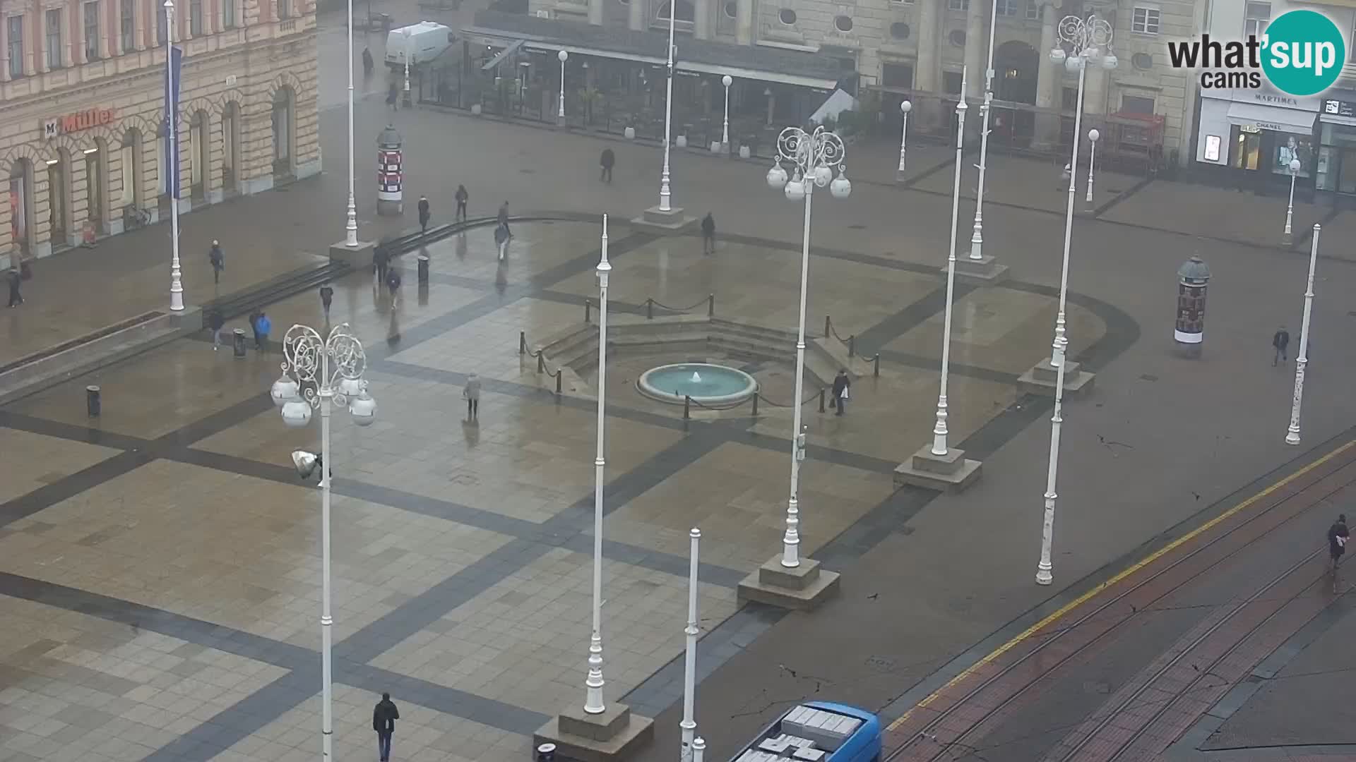 Webcam live Zagreb – Ban Jelačić Platz