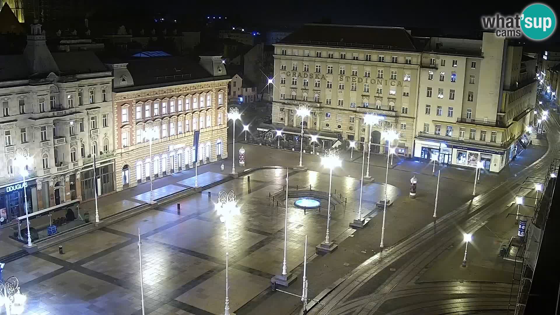 Webcam Zagreb – Carré Ban Jelačić