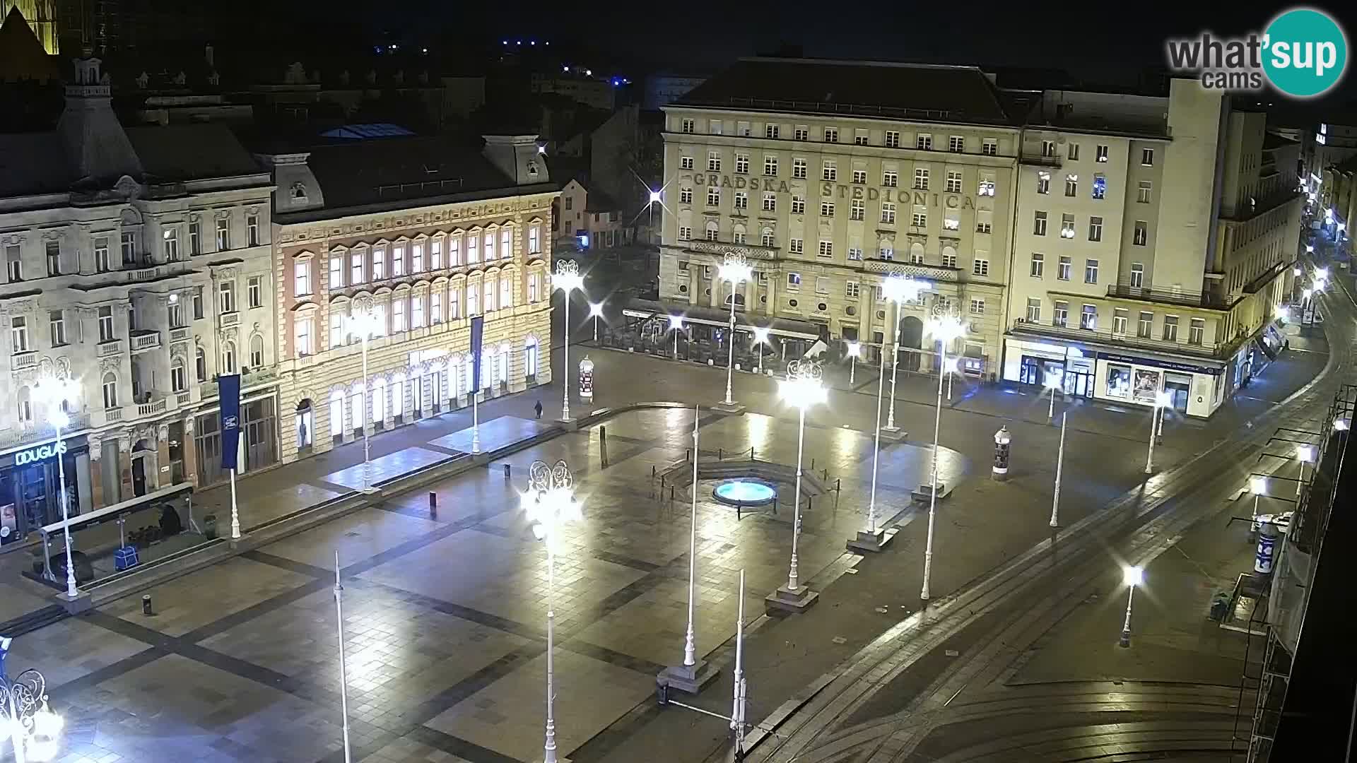 Ban Jelačić live cam Zagreb – Hotel Dubrovnik