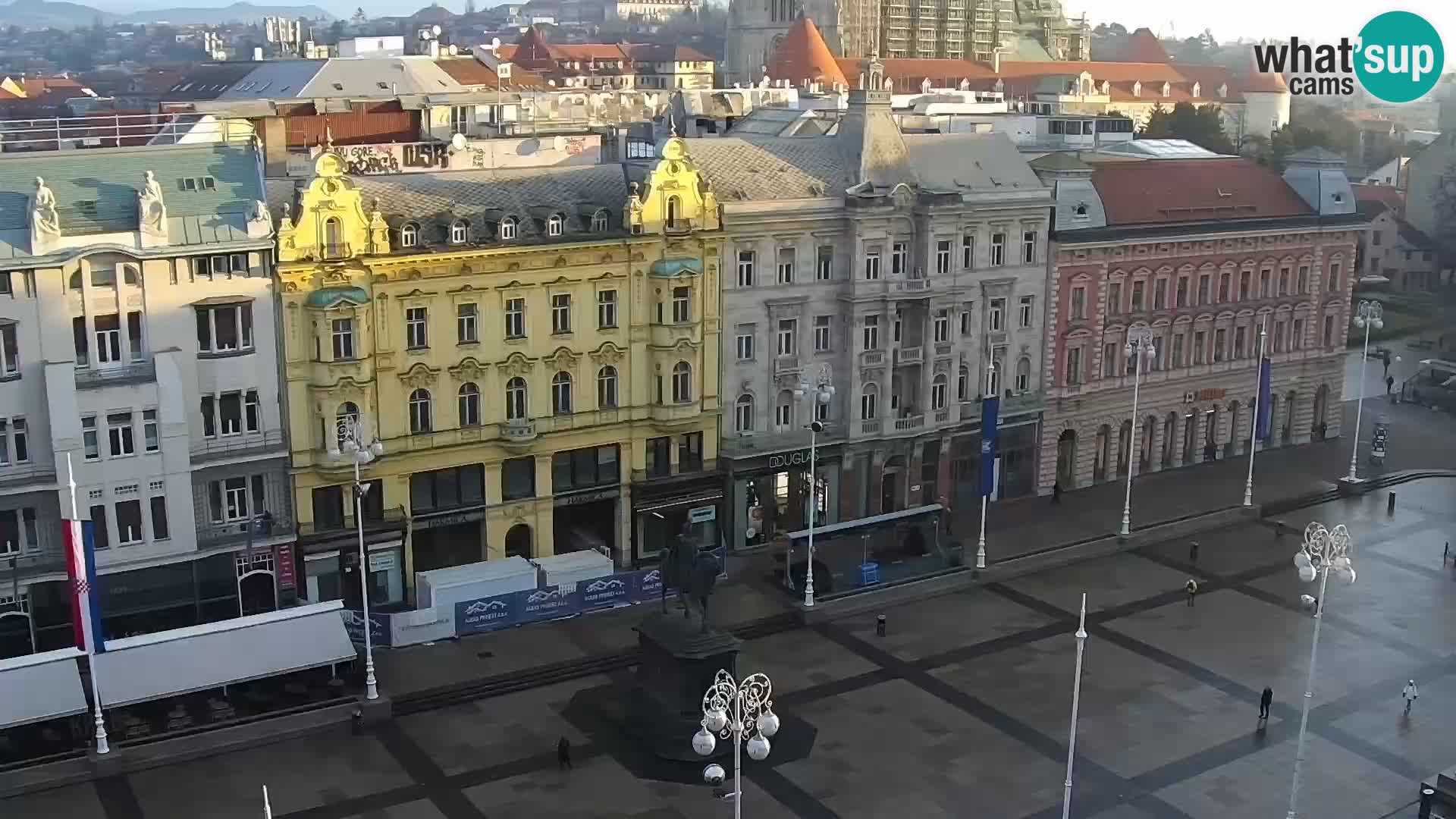 Piazza Ban Jelačić livecam Zagreb – Hotel Dubrovnik