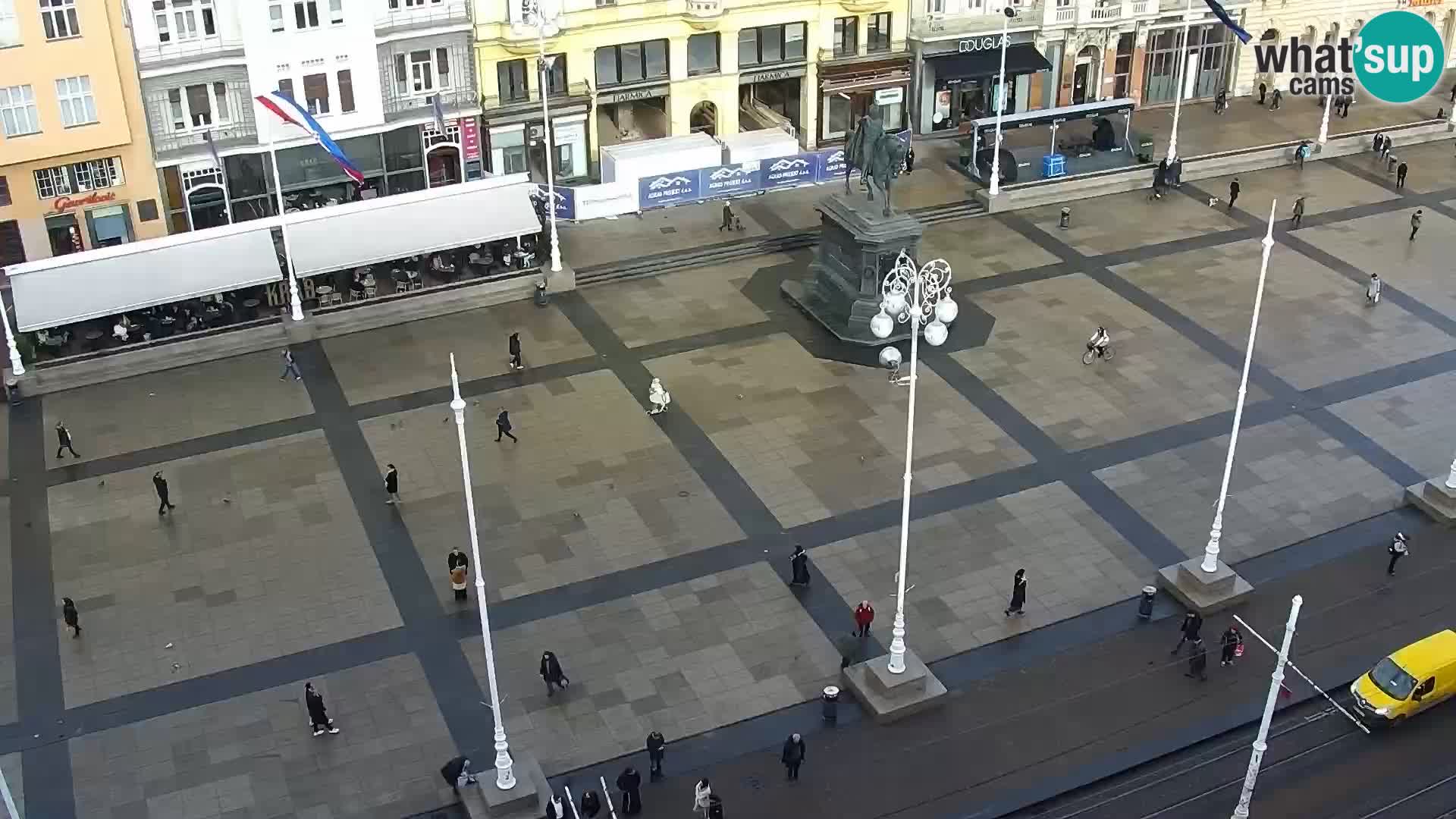 Webcam Zagreb – Ban Jelačić square