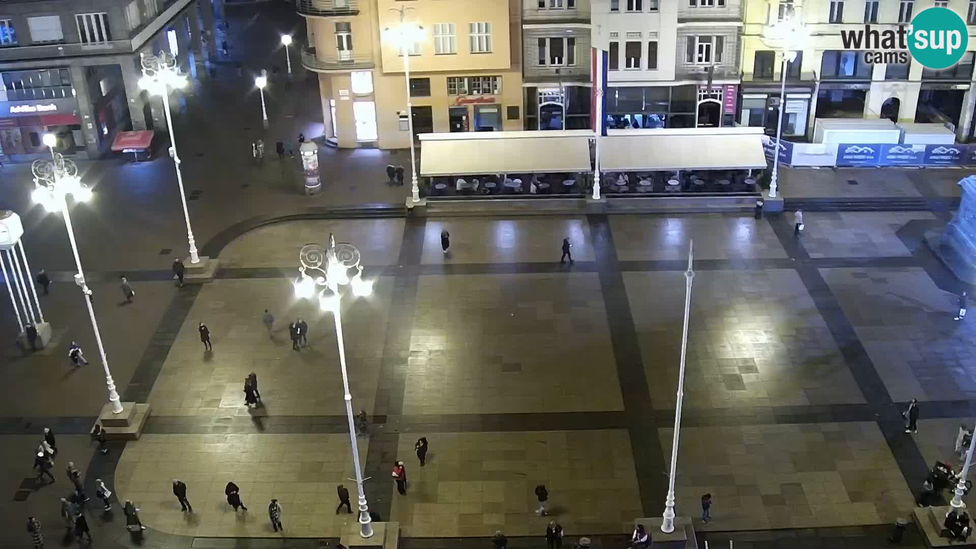 Webcam live Zagreb – Piazza Ban Jelačić