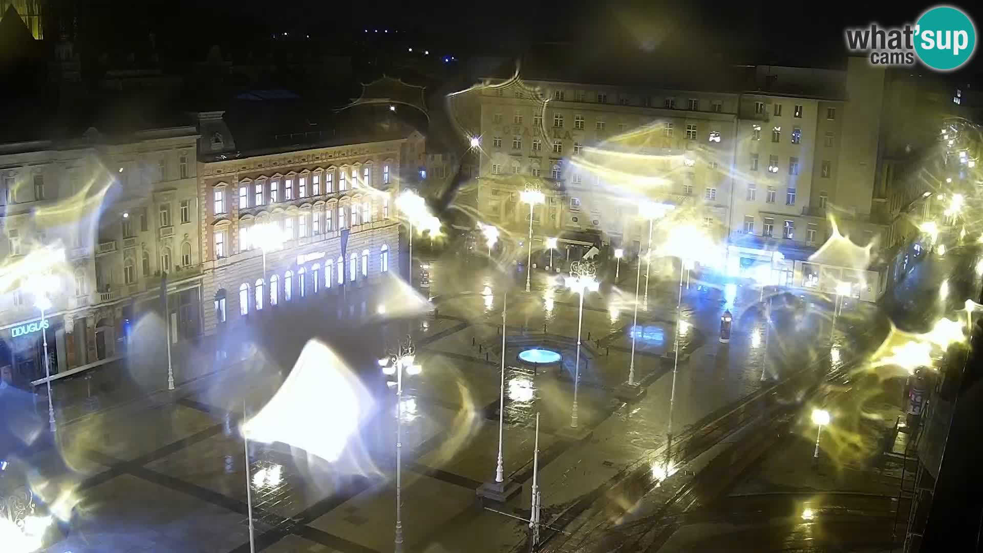 Webcam live Zagreb – Piazza Ban Jelačić