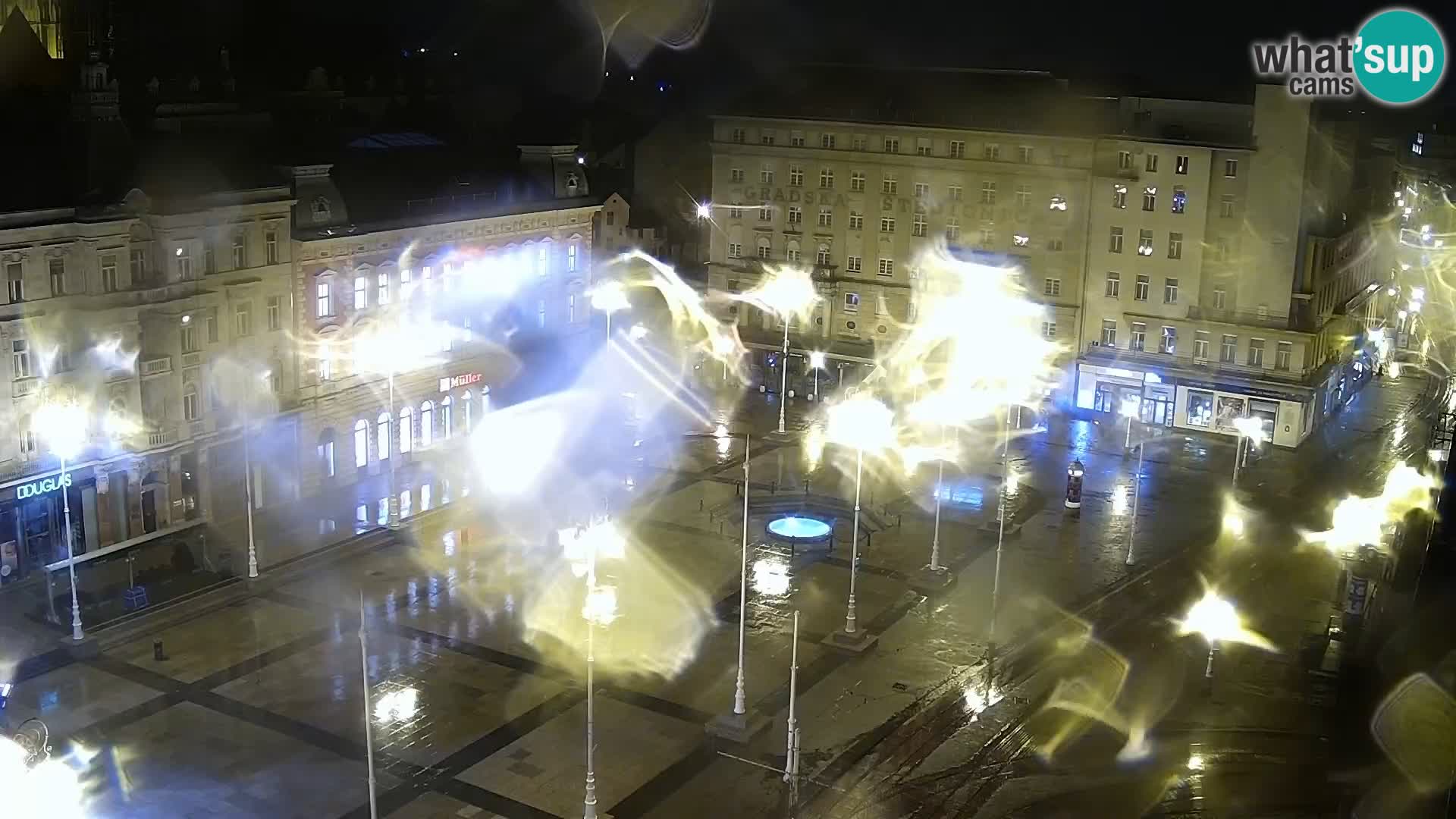 Webcam live Zagreb – Piazza Ban Jelačić