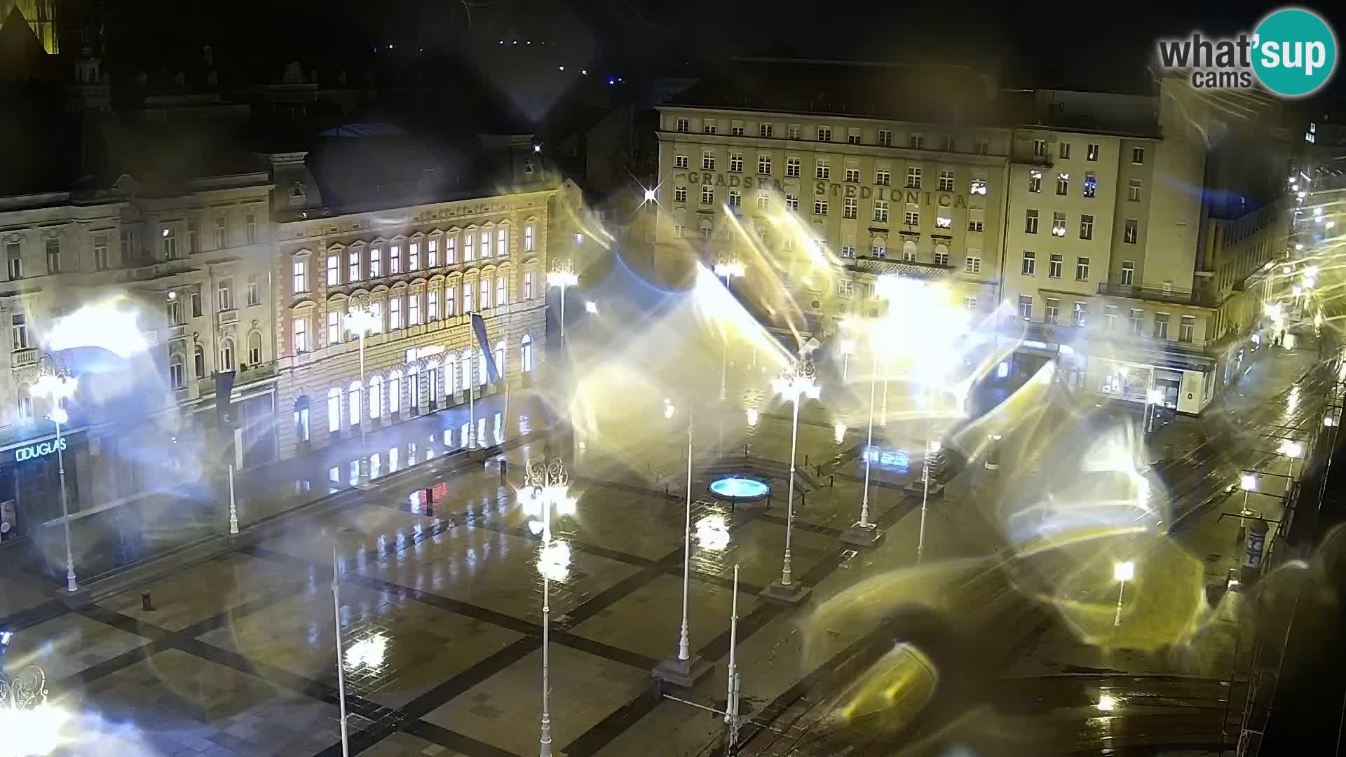 Webcam live Zagreb – Piazza Ban Jelačić