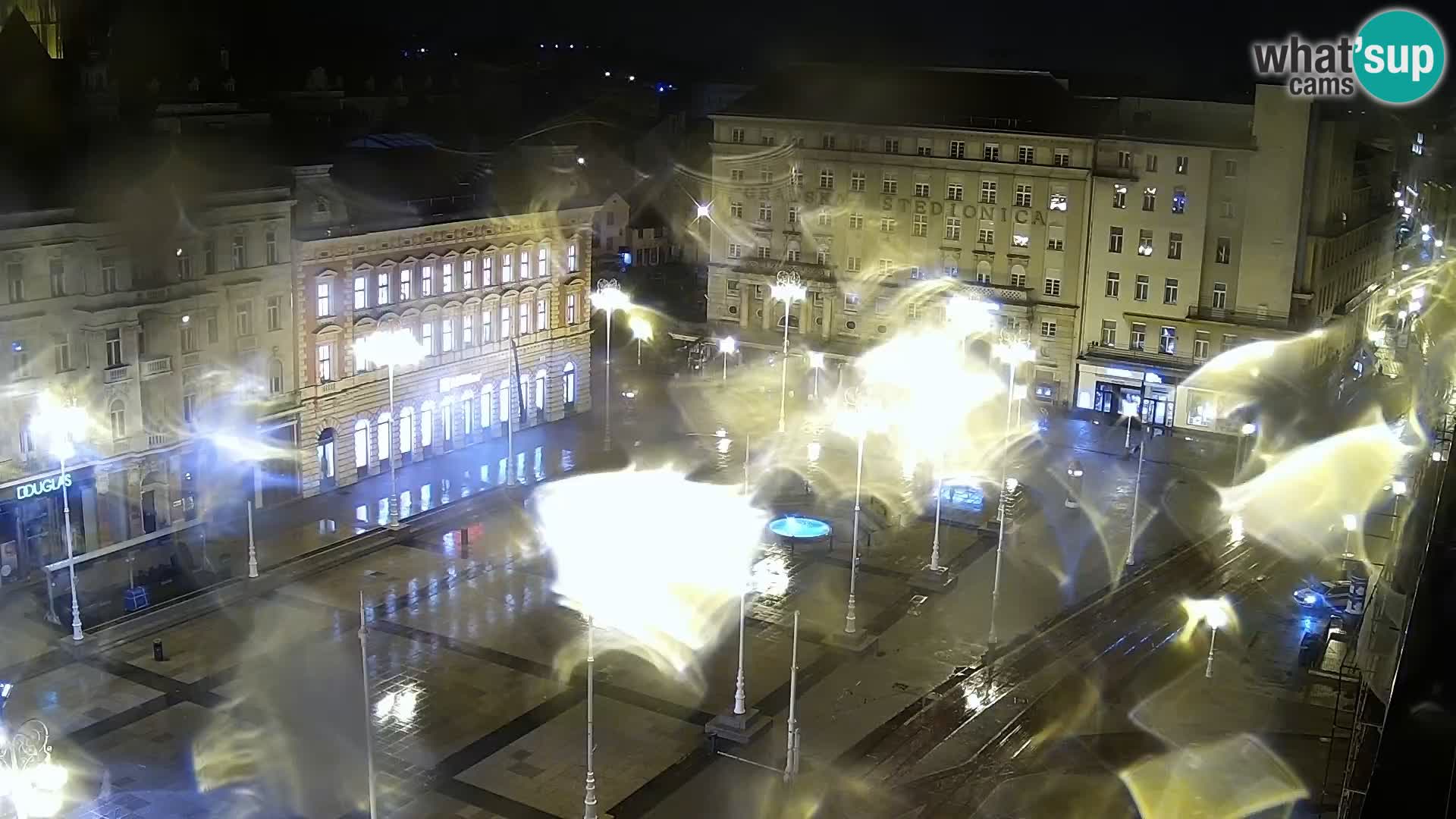 LIVE Webcam Zagreb Hotel Dubrovnik | Ban Jelačić square