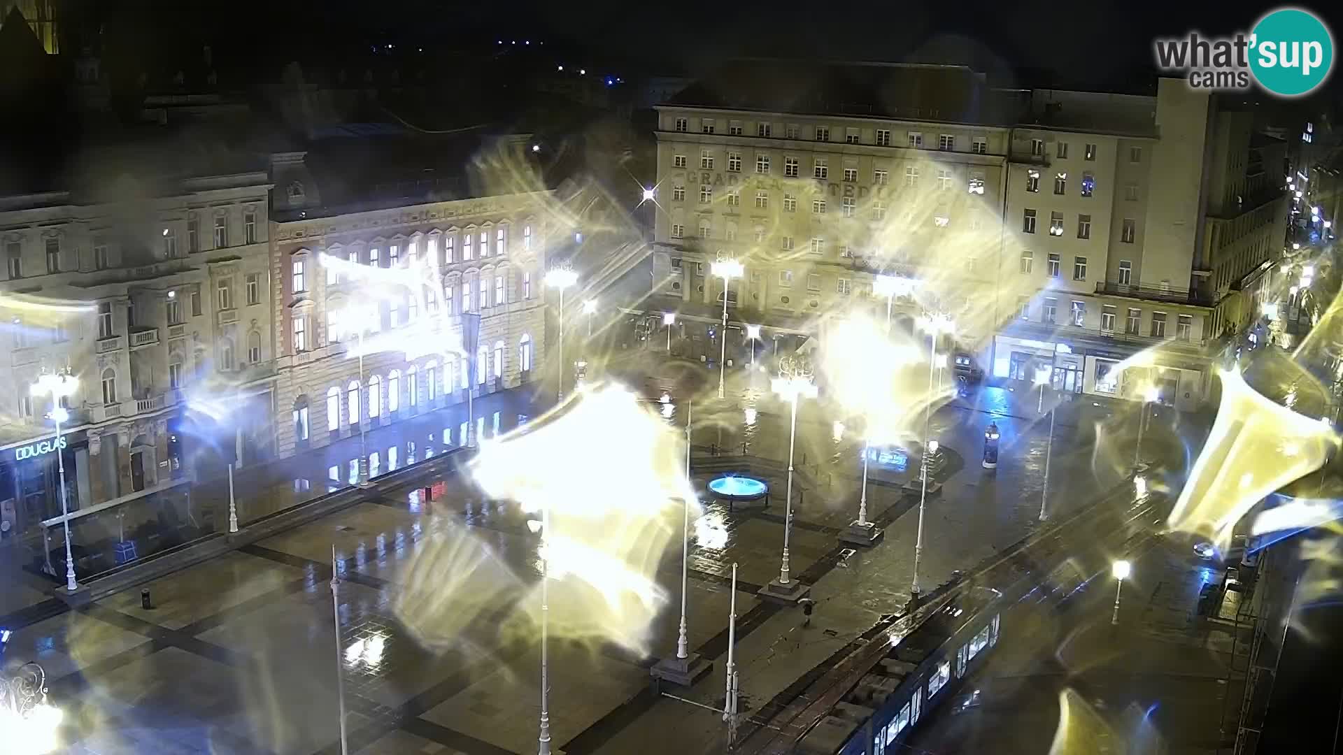 Piazza Ban Jelačić livecam Zagreb – Hotel Dubrovnik