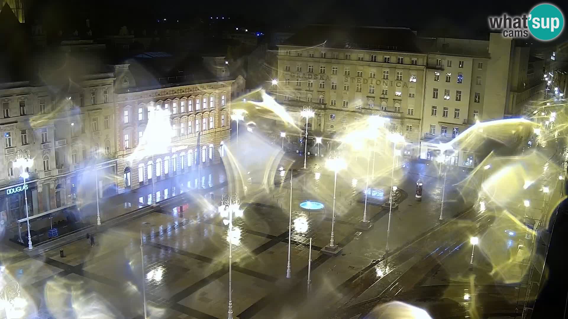 Webcam live Zagreb – Piazza Ban Jelačić