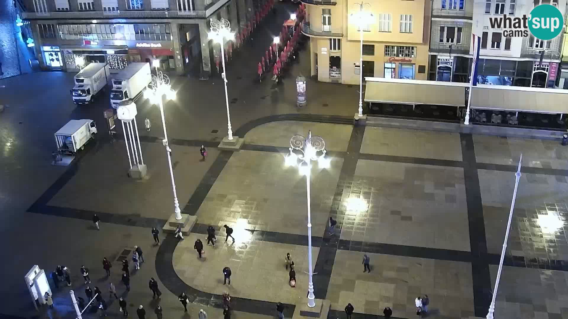 Piazza Ban Jelačić livecam Zagreb – Hotel Dubrovnik