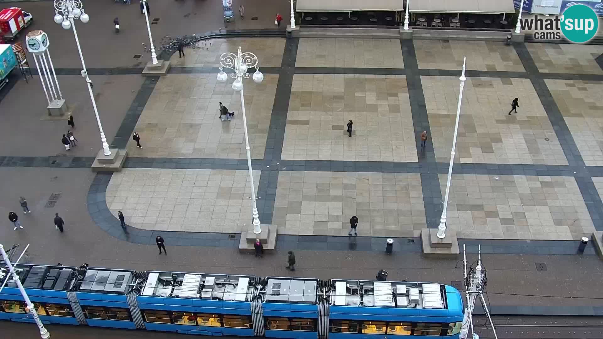 Webcam Zagreb – Ban Jelačić square