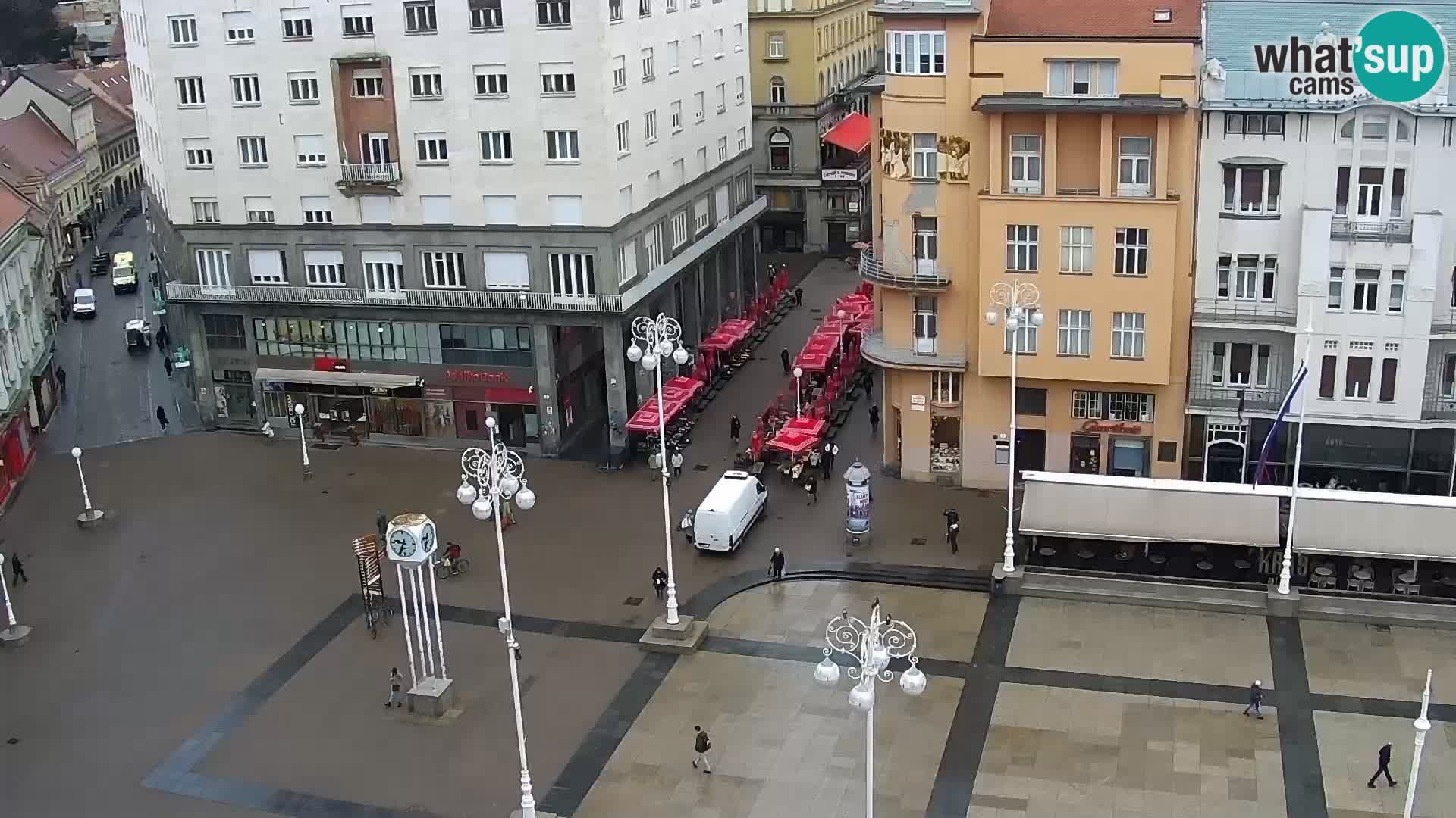 Webcam live Zagreb – Ban Jelačić Platz