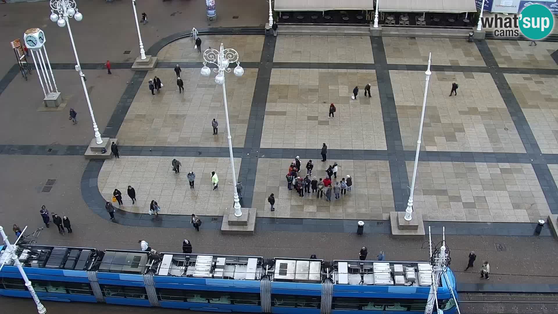 Webcam live Zagreb – Ban Jelačić Platz