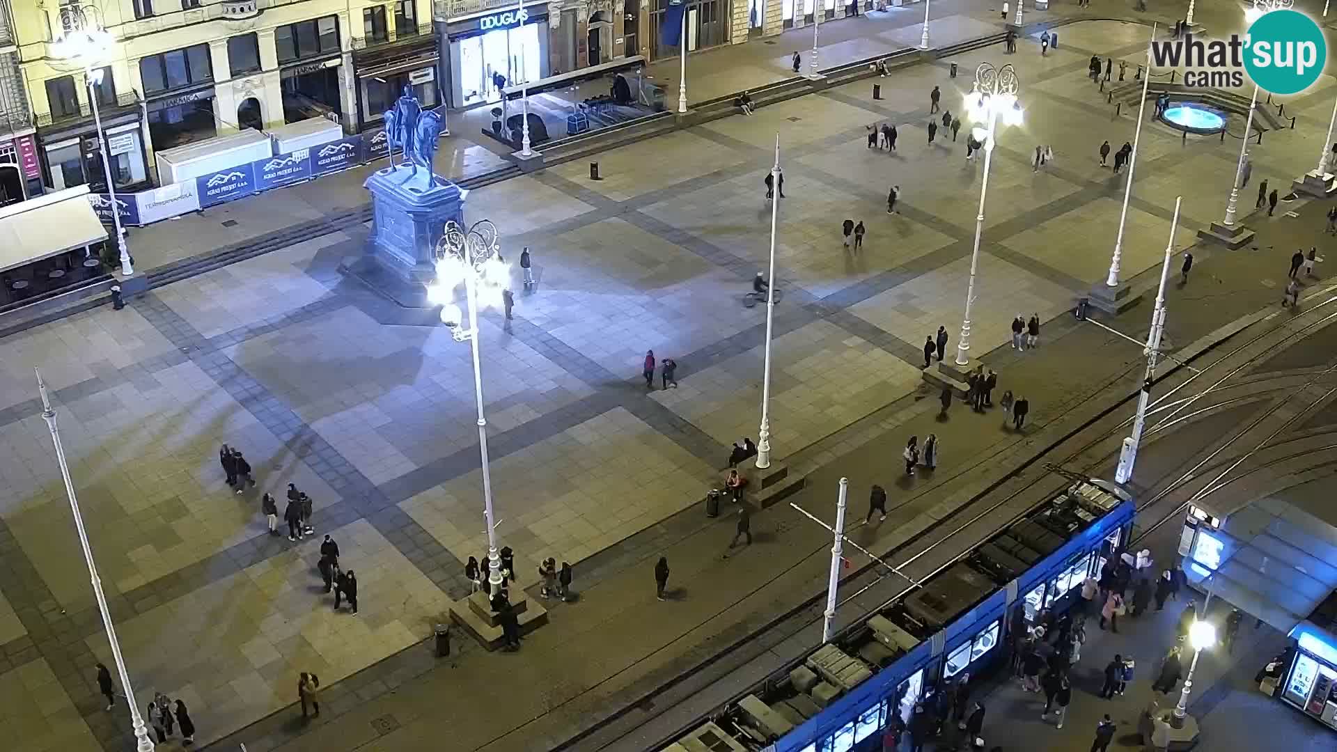 LIVE Webcam Zagreb Hotel Dubrovnik | Ban Jelačić square