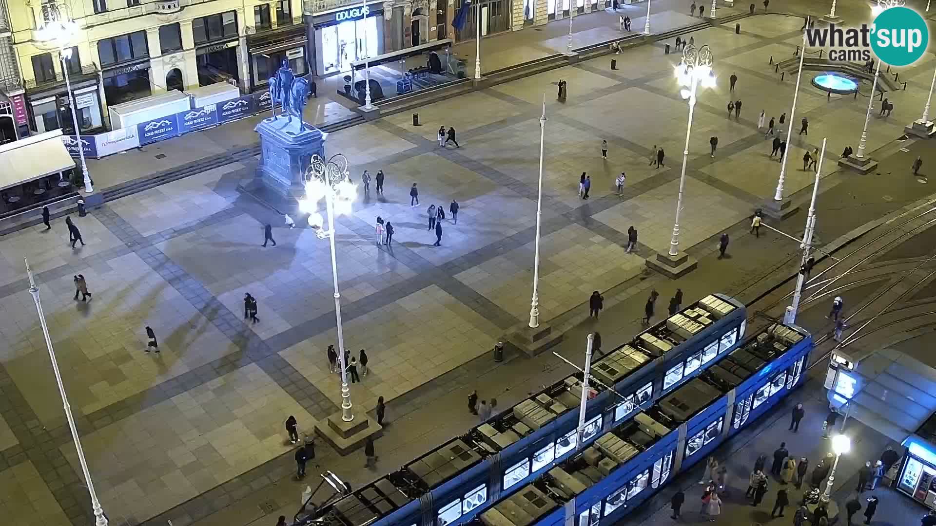 Ban Jelačić live cam Zagreb – Hotel Dubrovnik