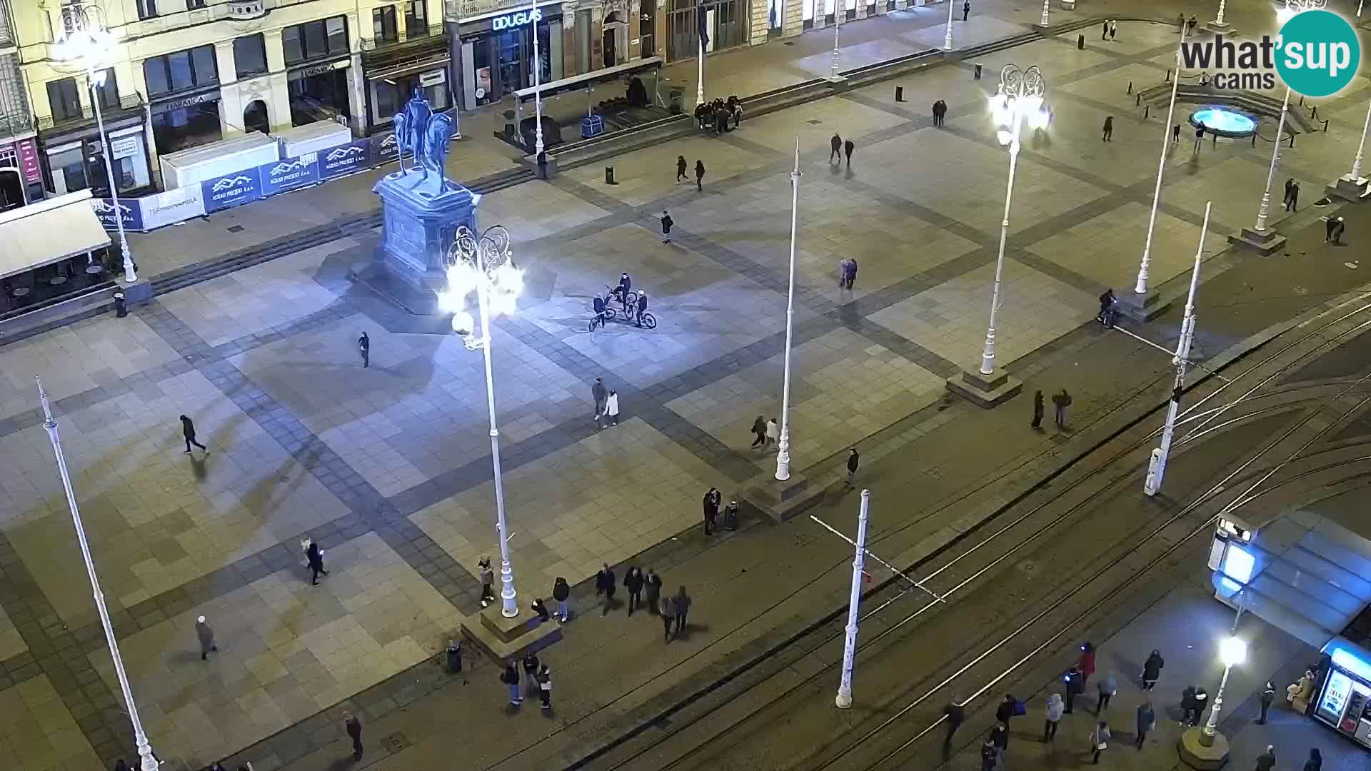 Webcam live Zagreb – Ban Jelačić Platz