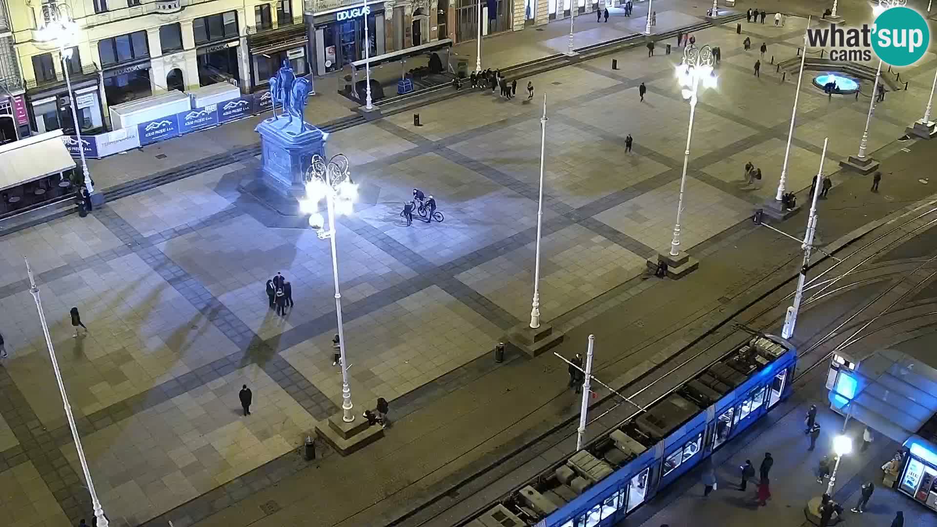 Plaza Ban Jelačić camera en vivo Zagreb – Hotel Dubrovnik