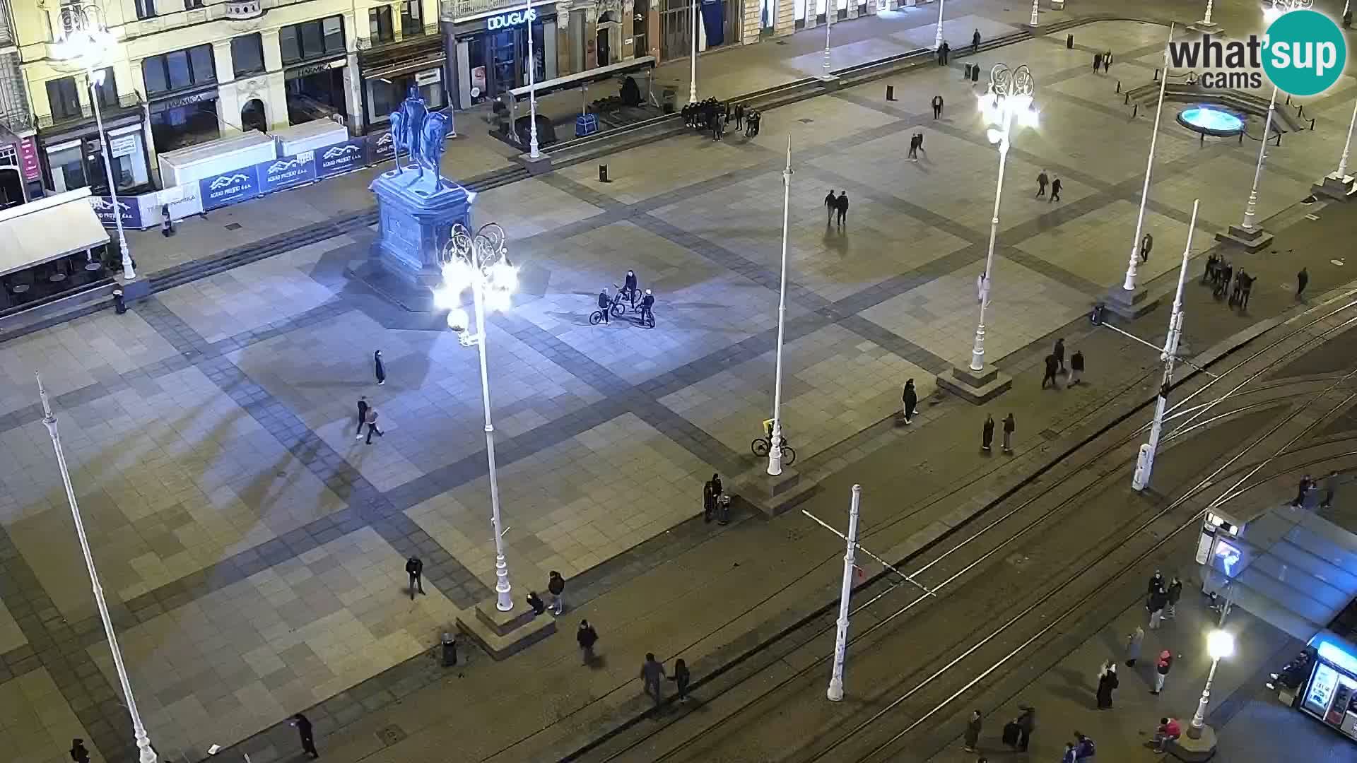 Piazza Ban Jelačić livecam Zagreb – Hotel Dubrovnik