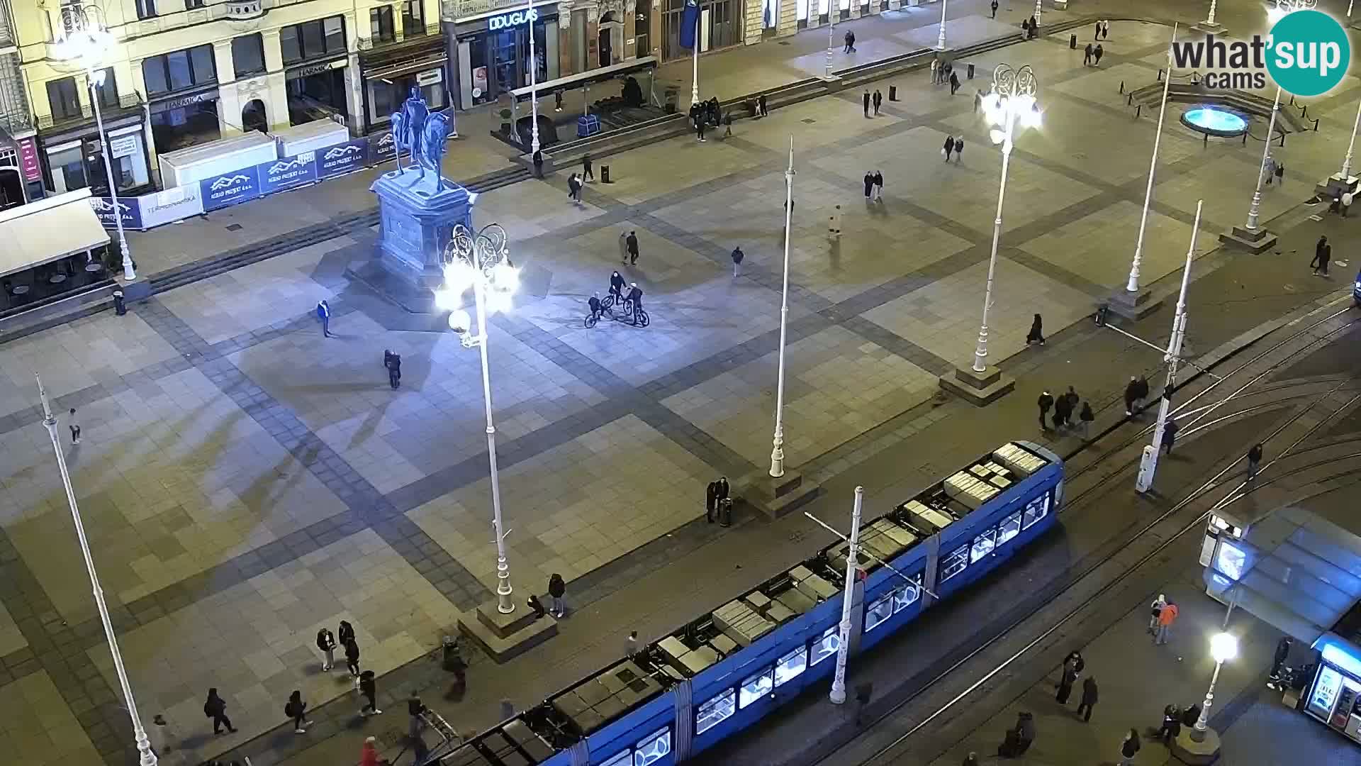 Webcam live Zagreb – Ban Jelačić Platz