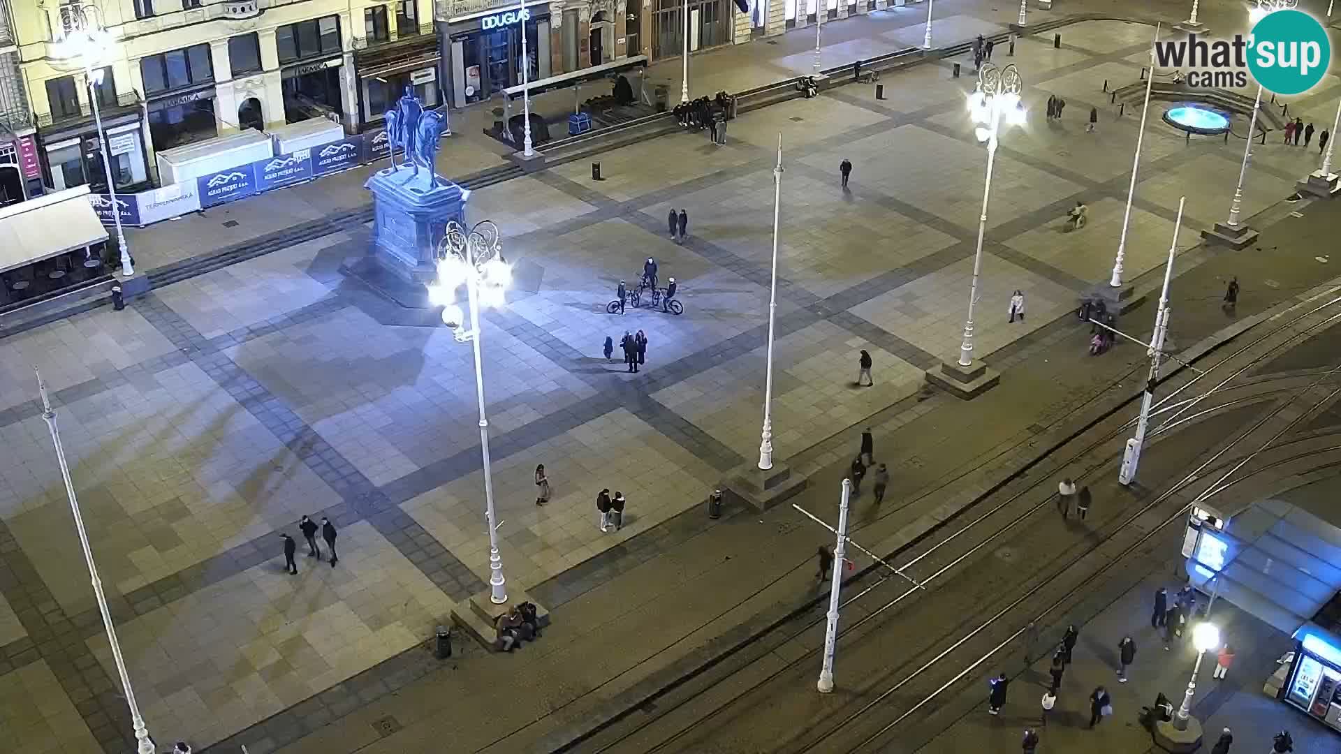 Webcam Zagreb – Ban Jelačić square