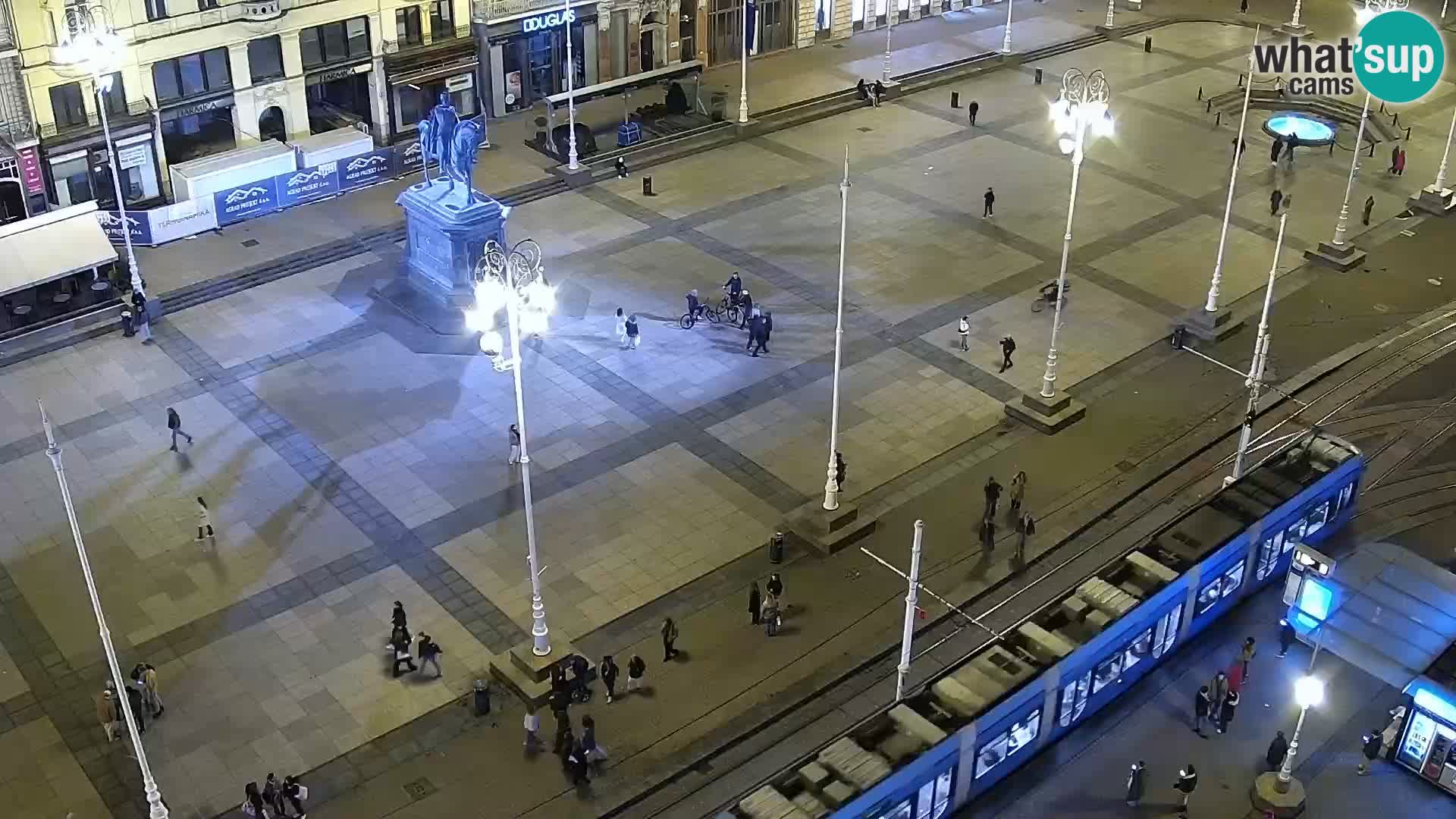 Webcam live Zagreb – Ban Jelačić Platz