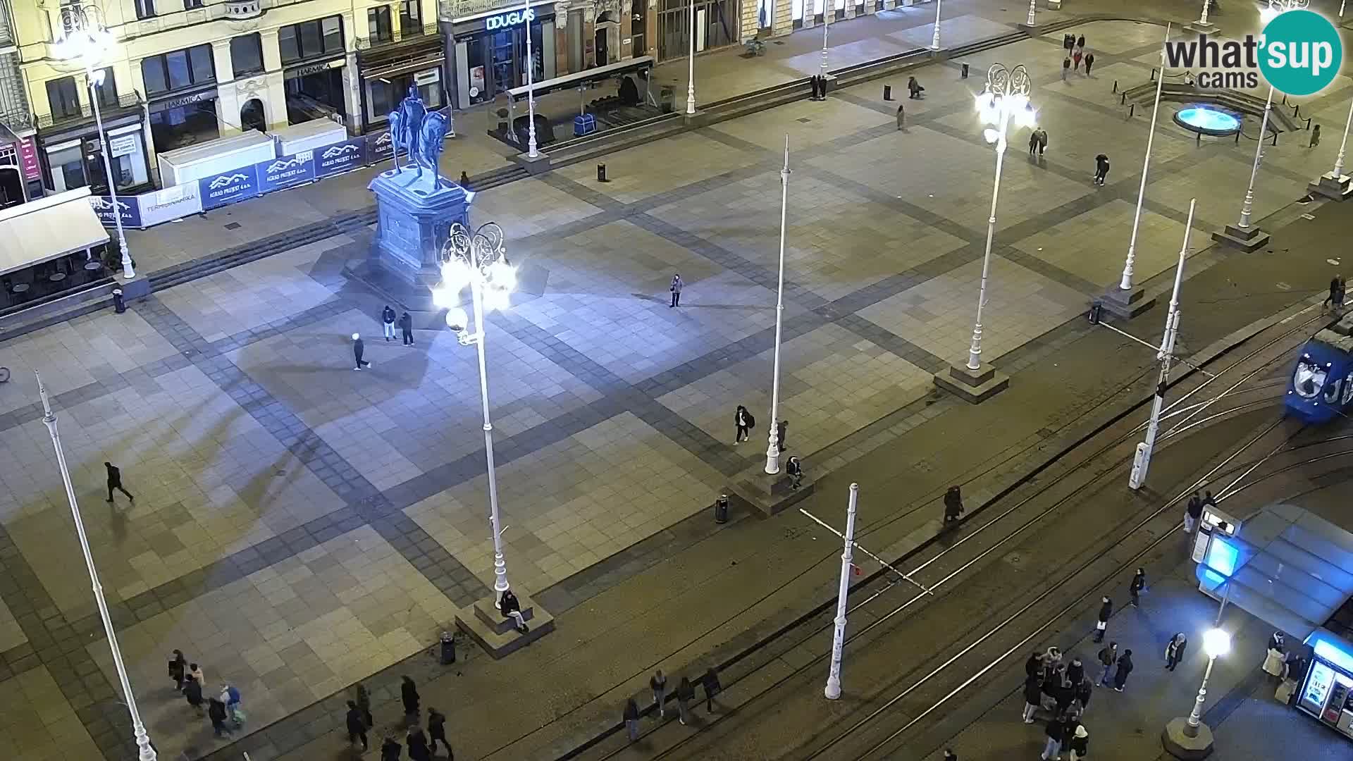 Webcam Zagreb – Ban Jelačić square