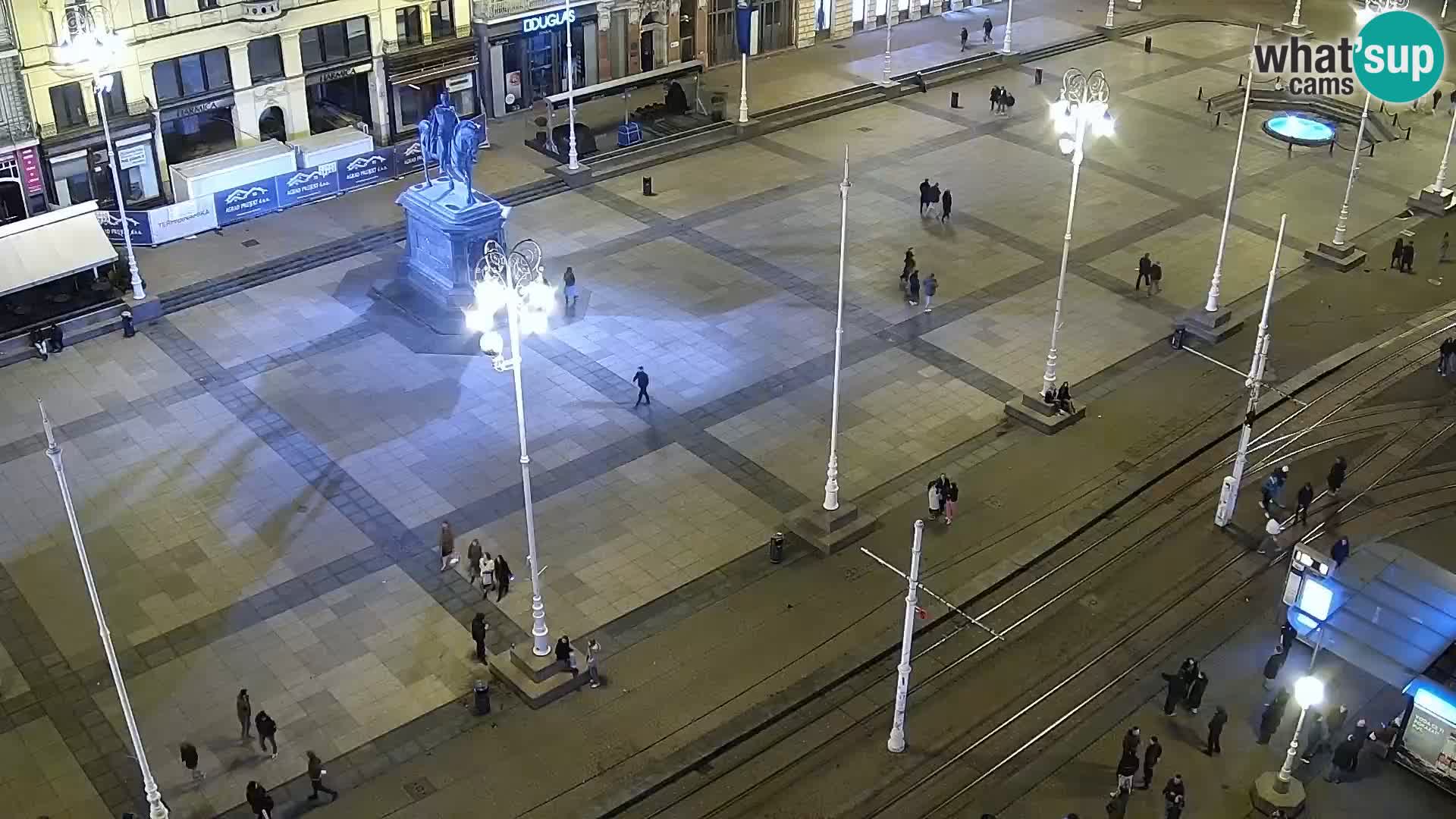 Webcam live Zagreb – Ban Jelačić Platz