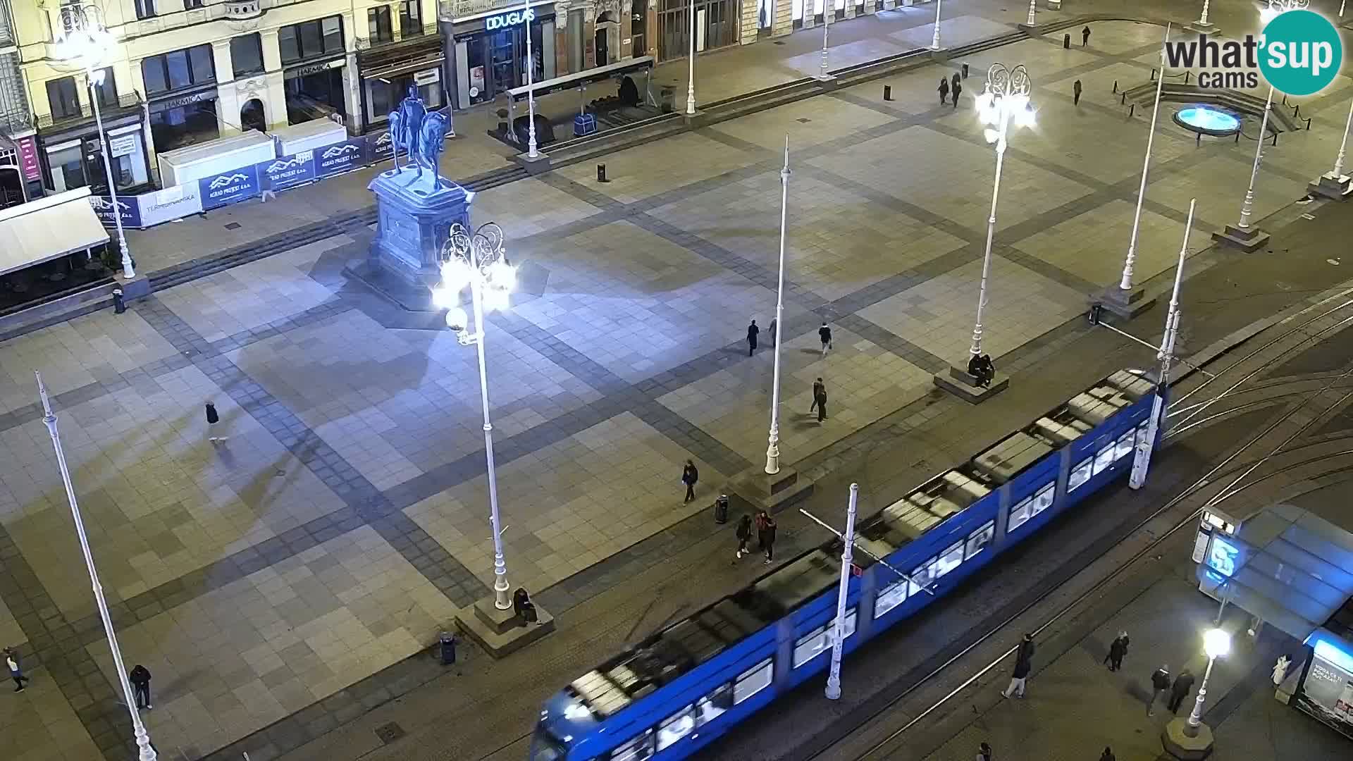 Webcam live Zagreb – Ban Jelačić Platz