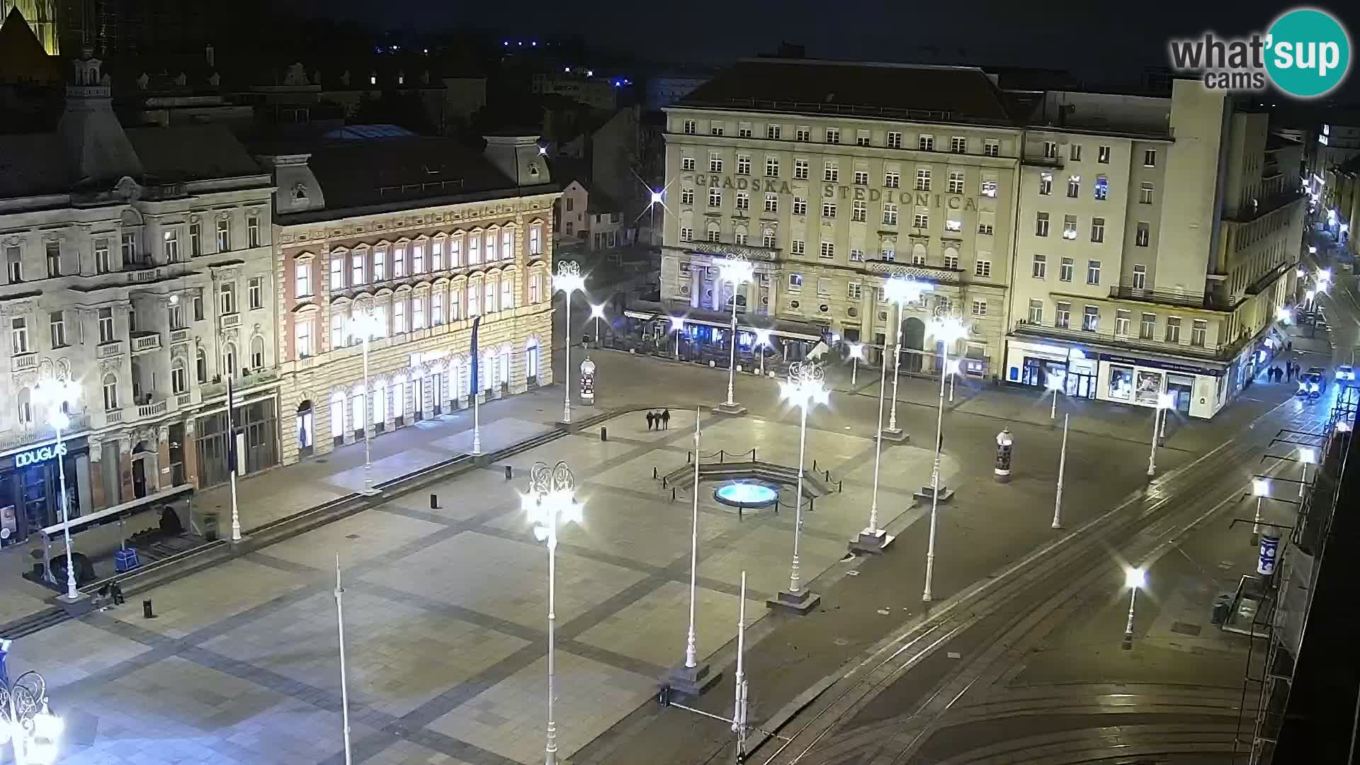 Ban Jelačić live cam Zagreb – Hotel Dubrovnik