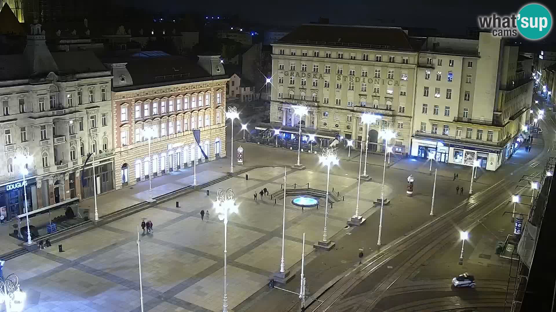 LIVE Webcam Zagreb Hotel Dubrovnik | Ban Jelačić square