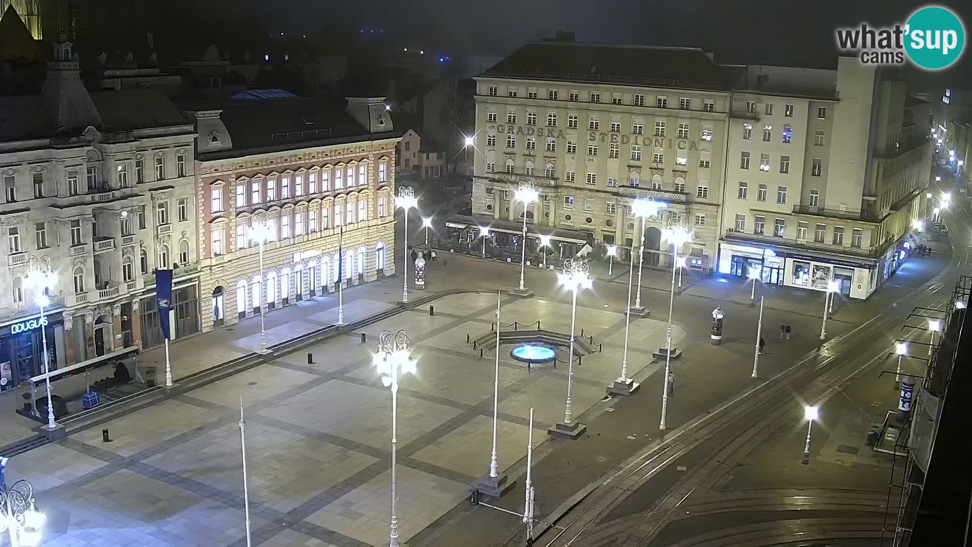 Webcam live Zagreb – Ban Jelačić Platz