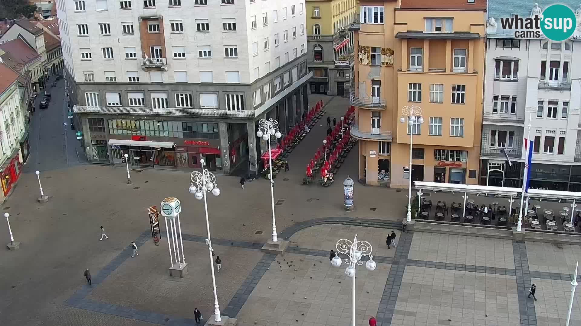 Webcam Zagreb – Ban Jelačić square