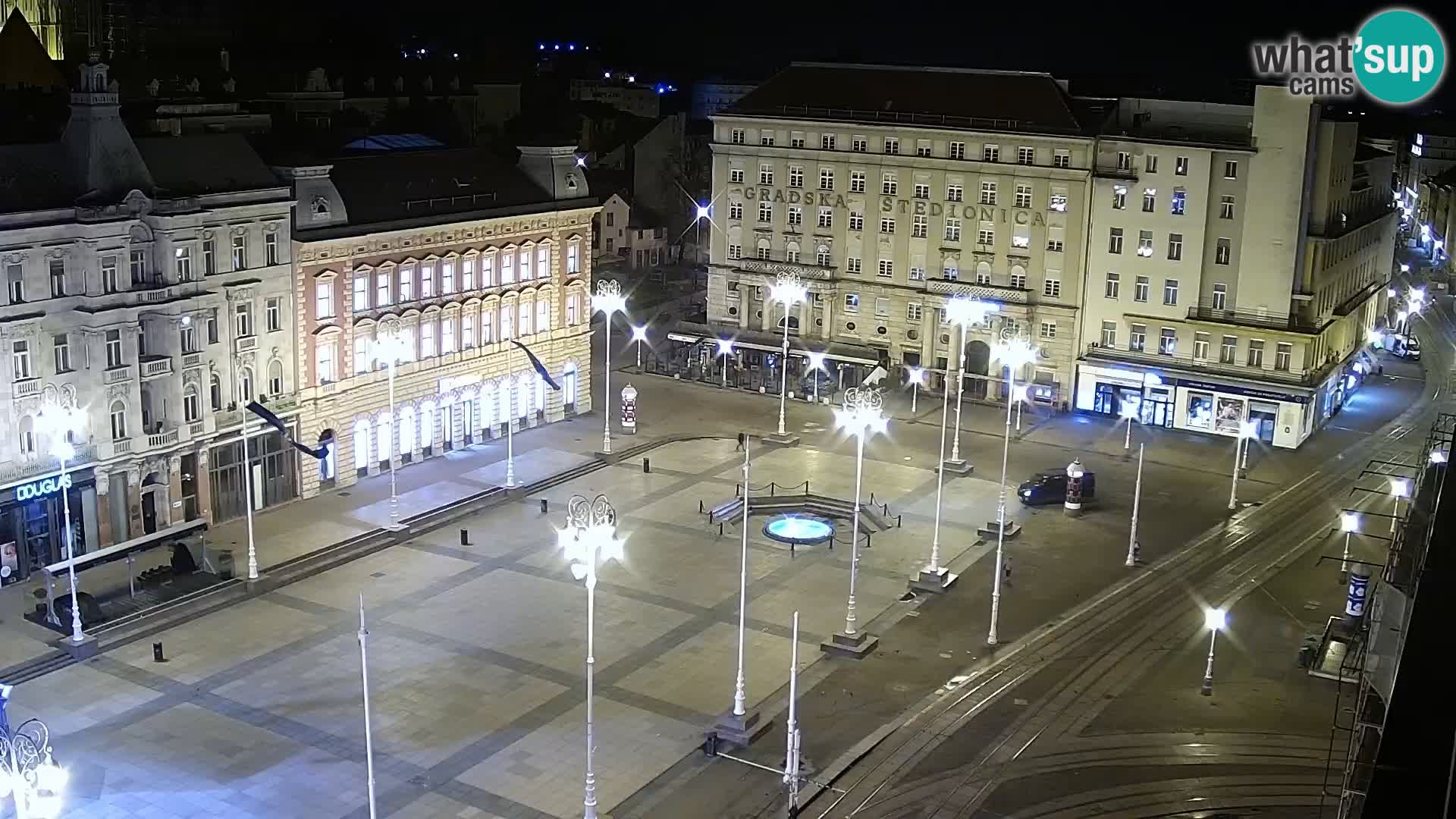 Piazza Ban Jelačić livecam Zagreb – Hotel Dubrovnik