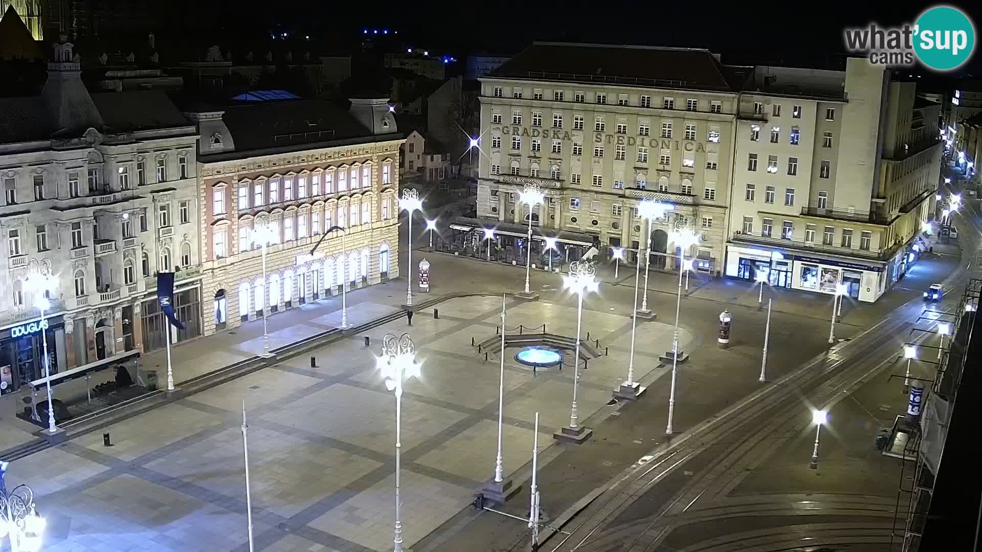 Webcam live Zagreb – Ban Jelačić Platz