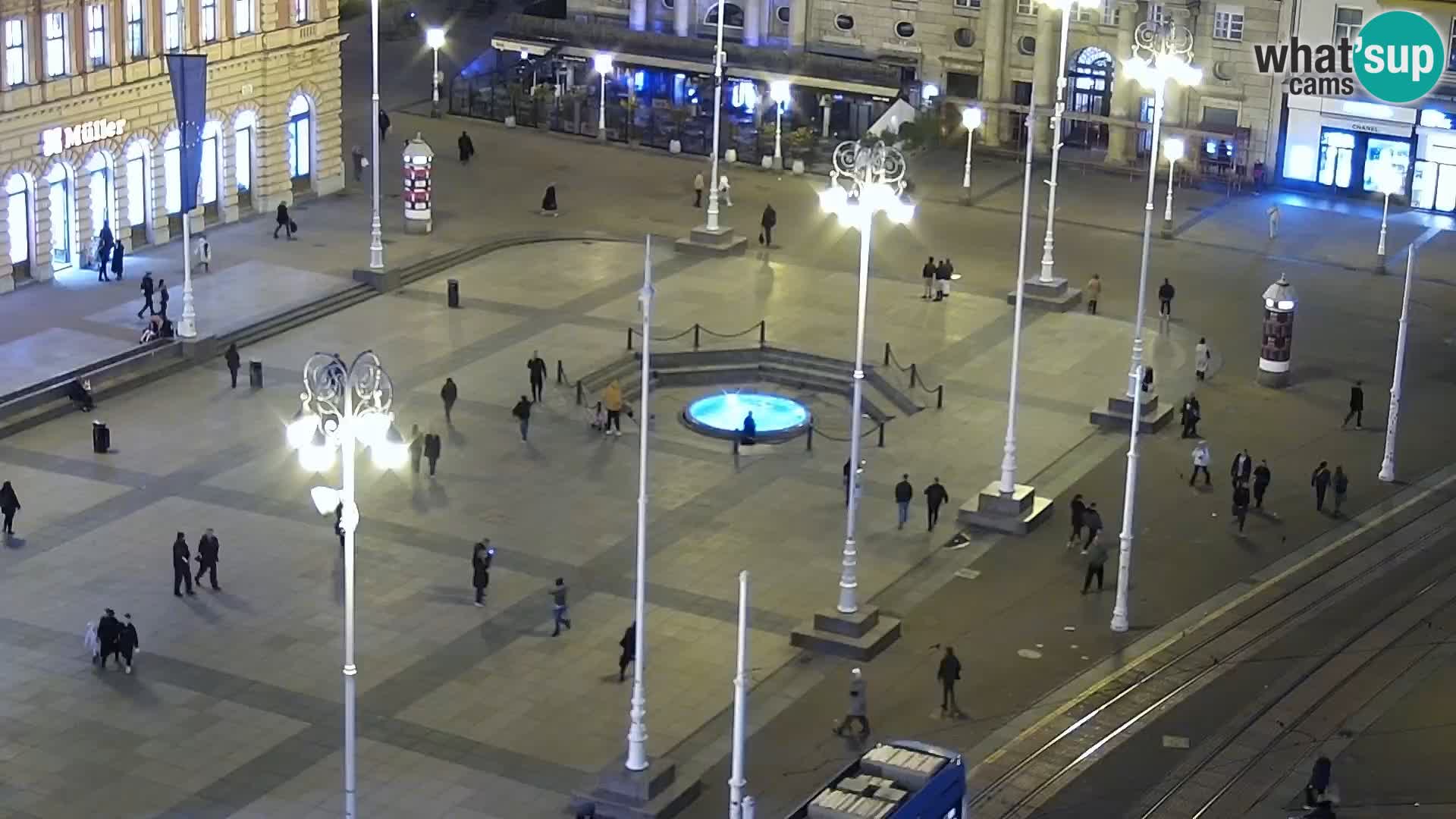 Ban Jelačić live cam Zagreb – Hotel Dubrovnik