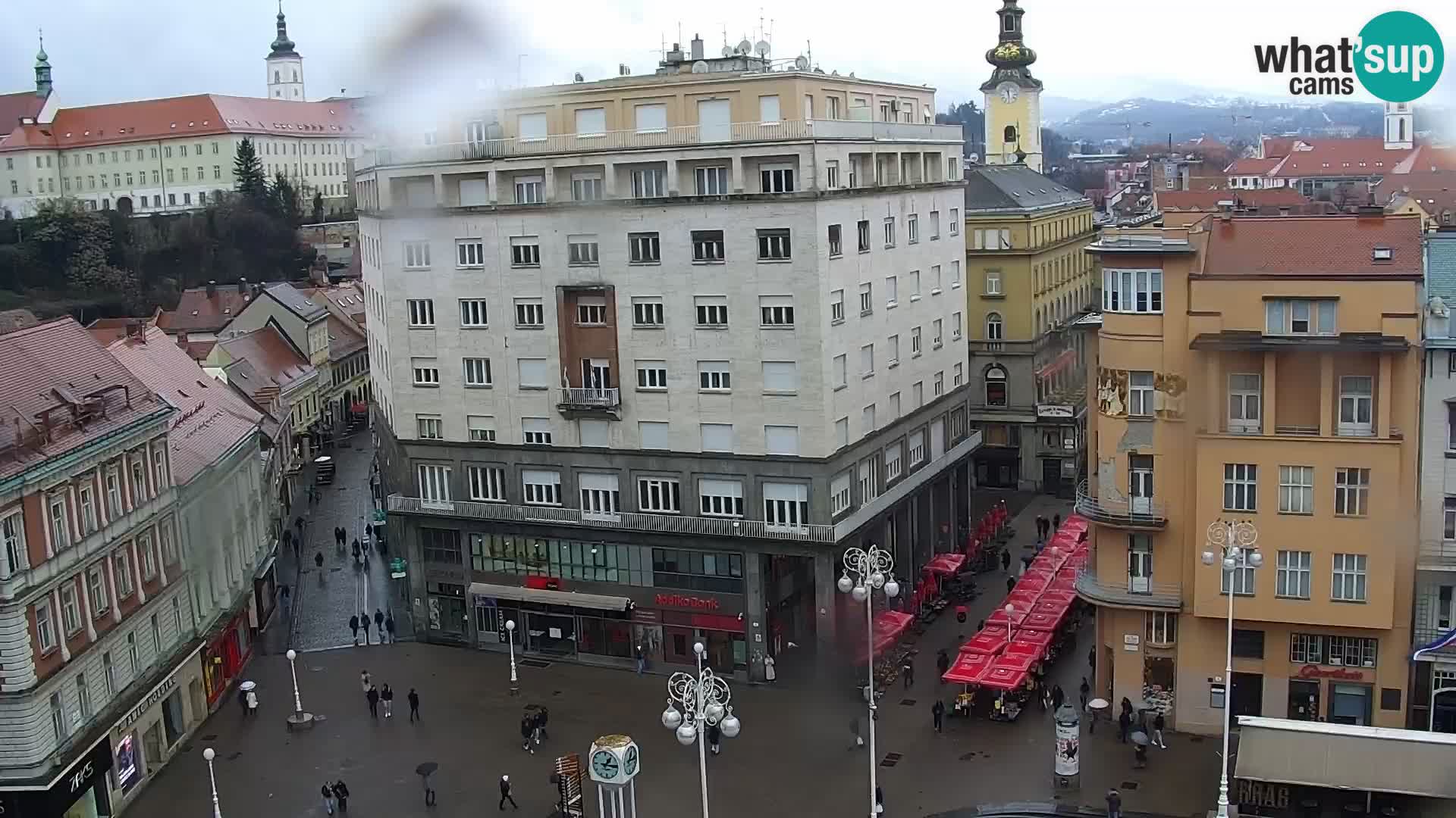 Web kamera Zagreb – Trg Bana Jelačića