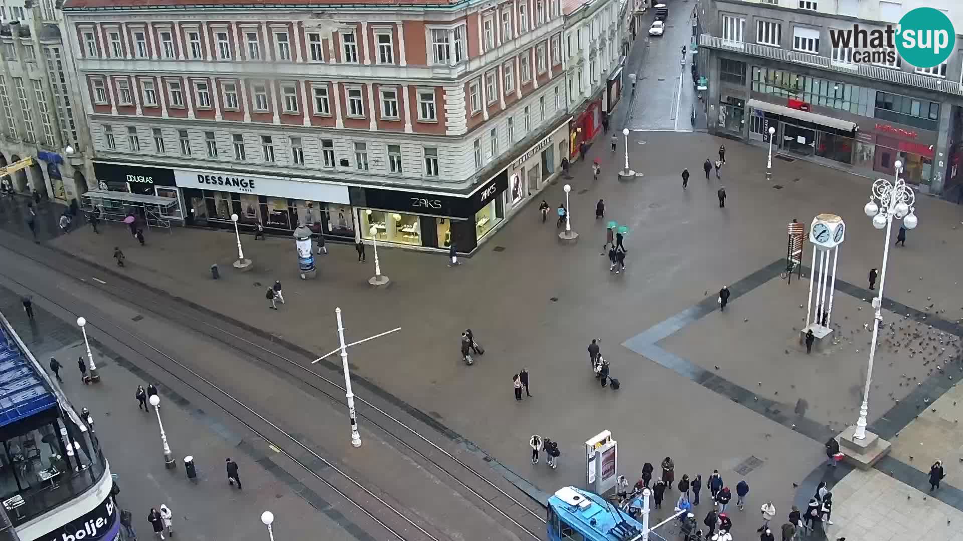 Zagreb – Bana Jelačića square panorama