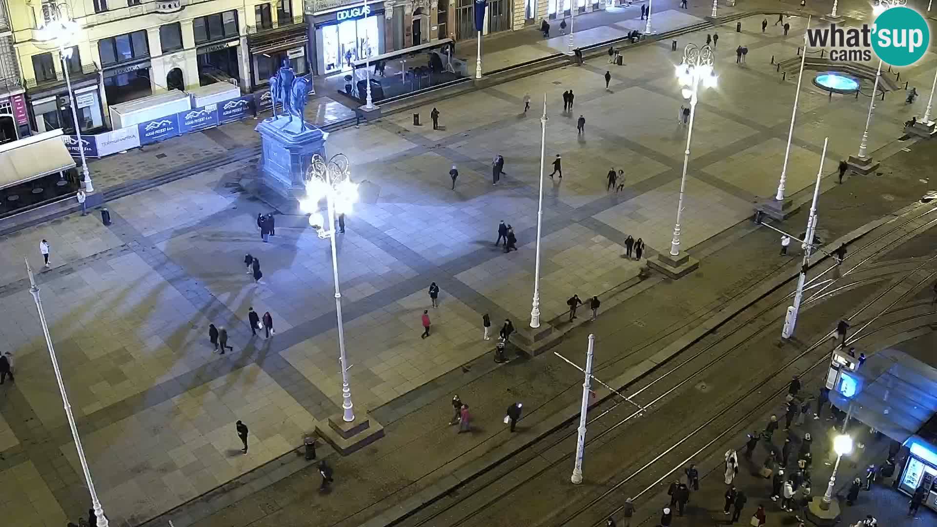 Ban Jelačić Platz  Live webcam Zagreb – Hotel Dubrovnik